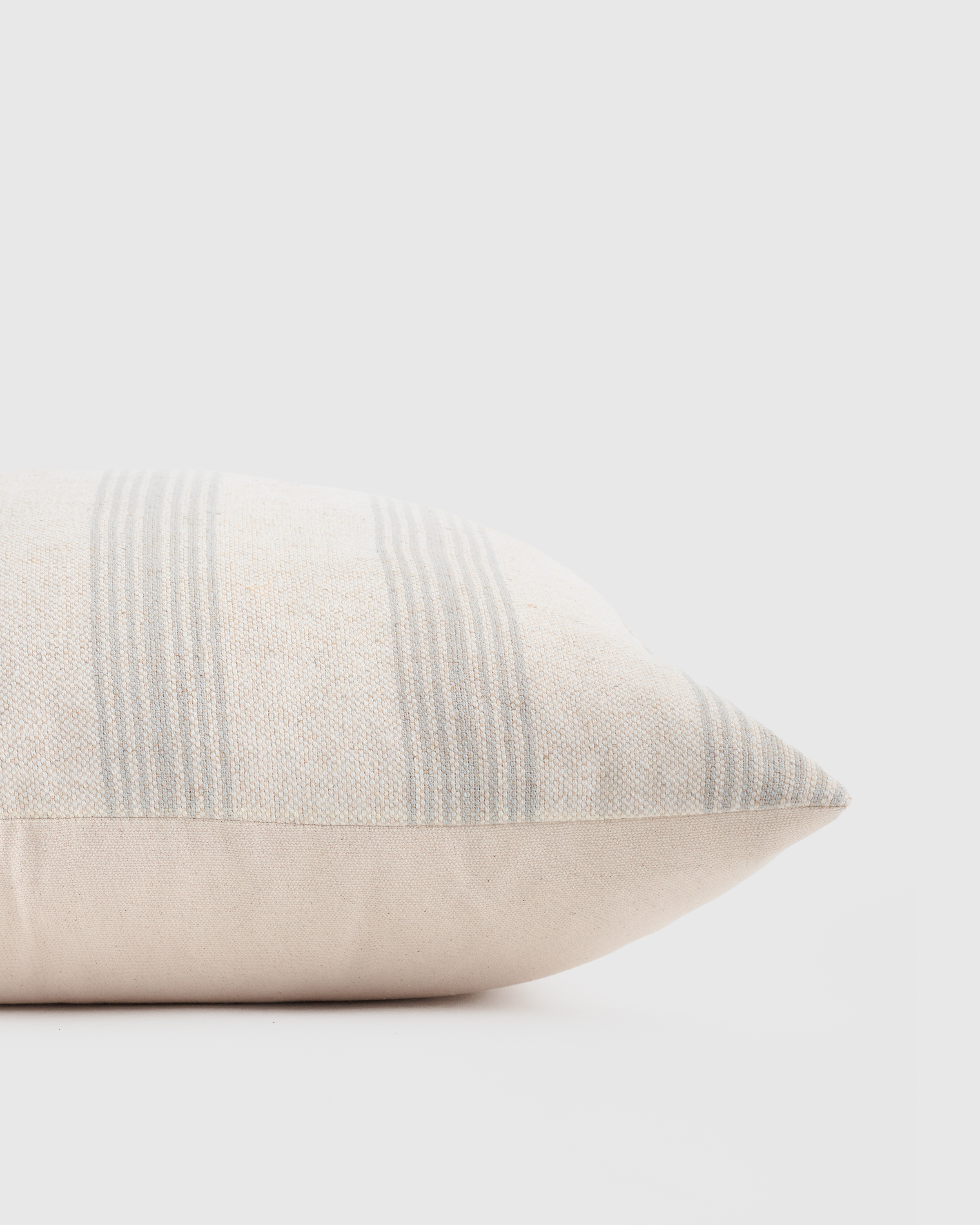 Neutral Stripe Pillow Cover - Thumbnail 5