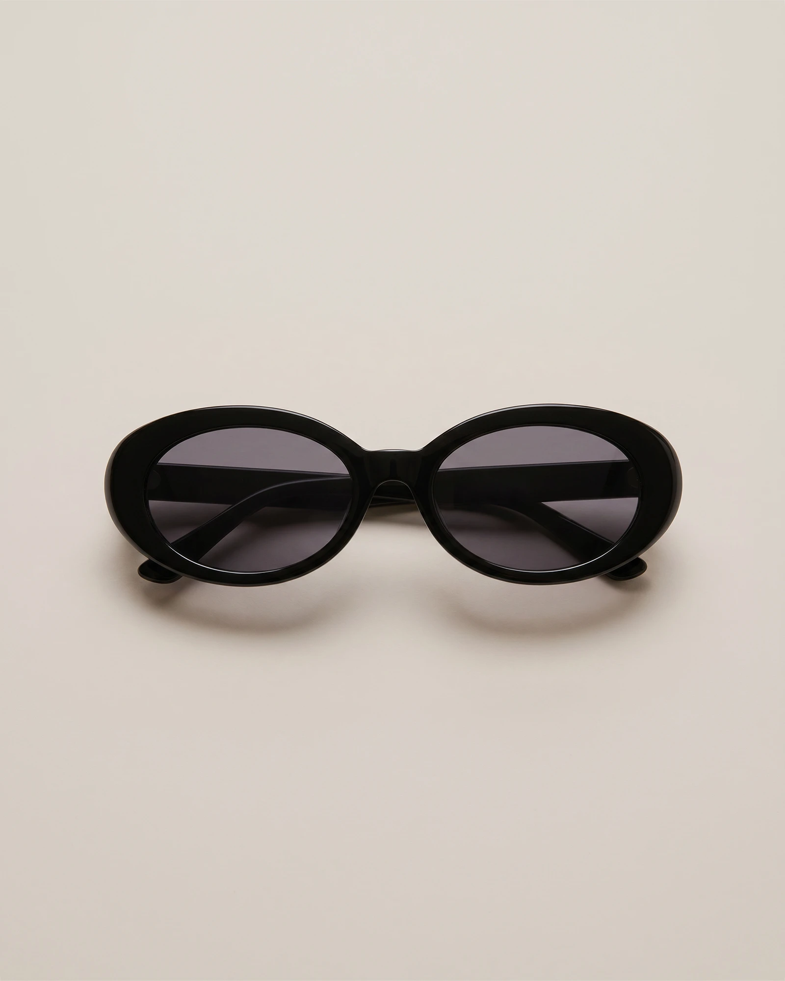 Bali Polarized Acetate Sunglasses in Black with Grey lens
