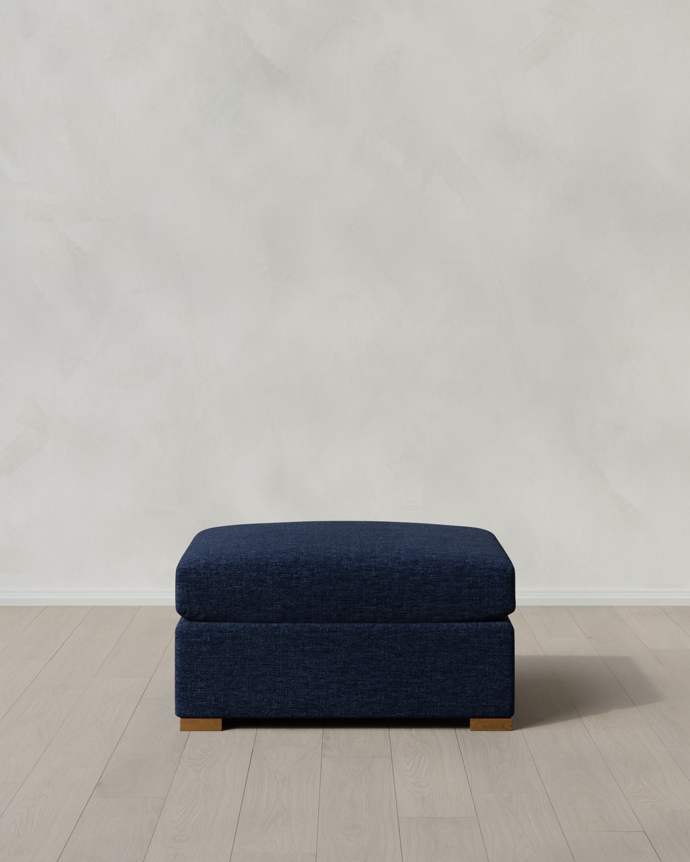 Hollis Slope Arm Ottoman 37in Crypton Nomad Ink