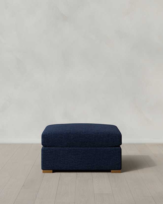 Hollis Slope Arm Ottoman 37in Crypton Nomad Ink