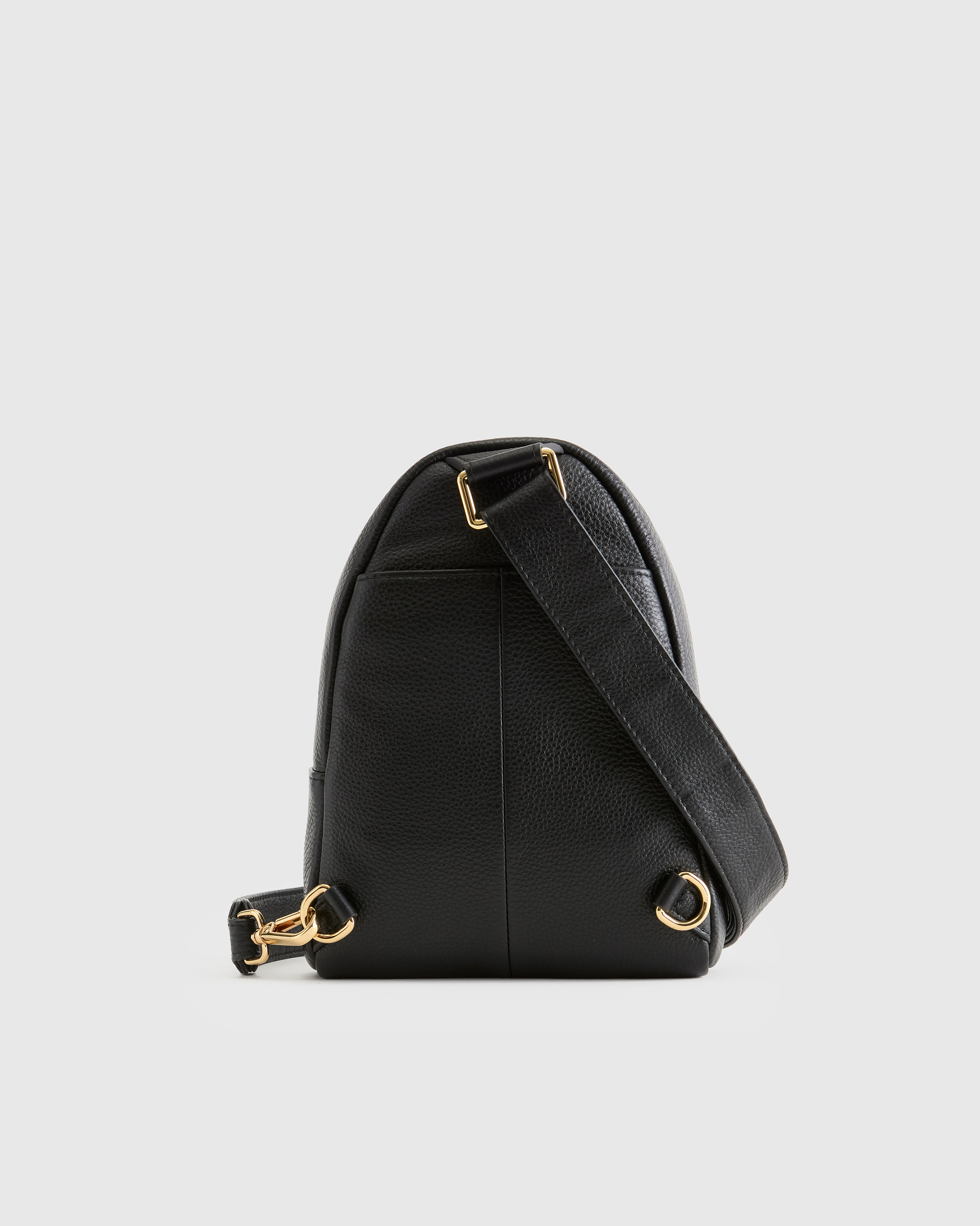 doc marten mini backpack Leather Mini Backpack in Burgundy
