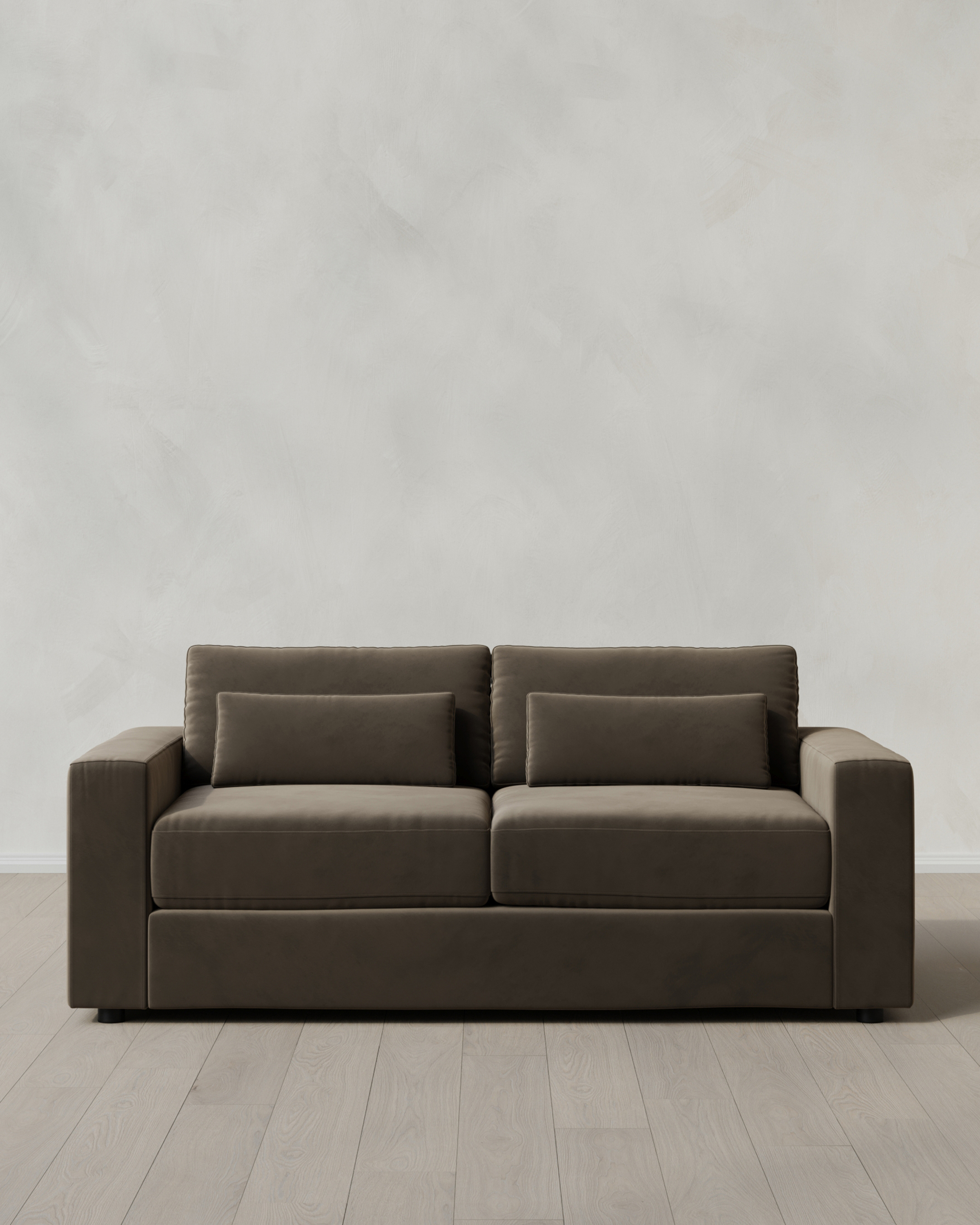 Sable Ashford Deep Seat Sofa in Performance Velvet