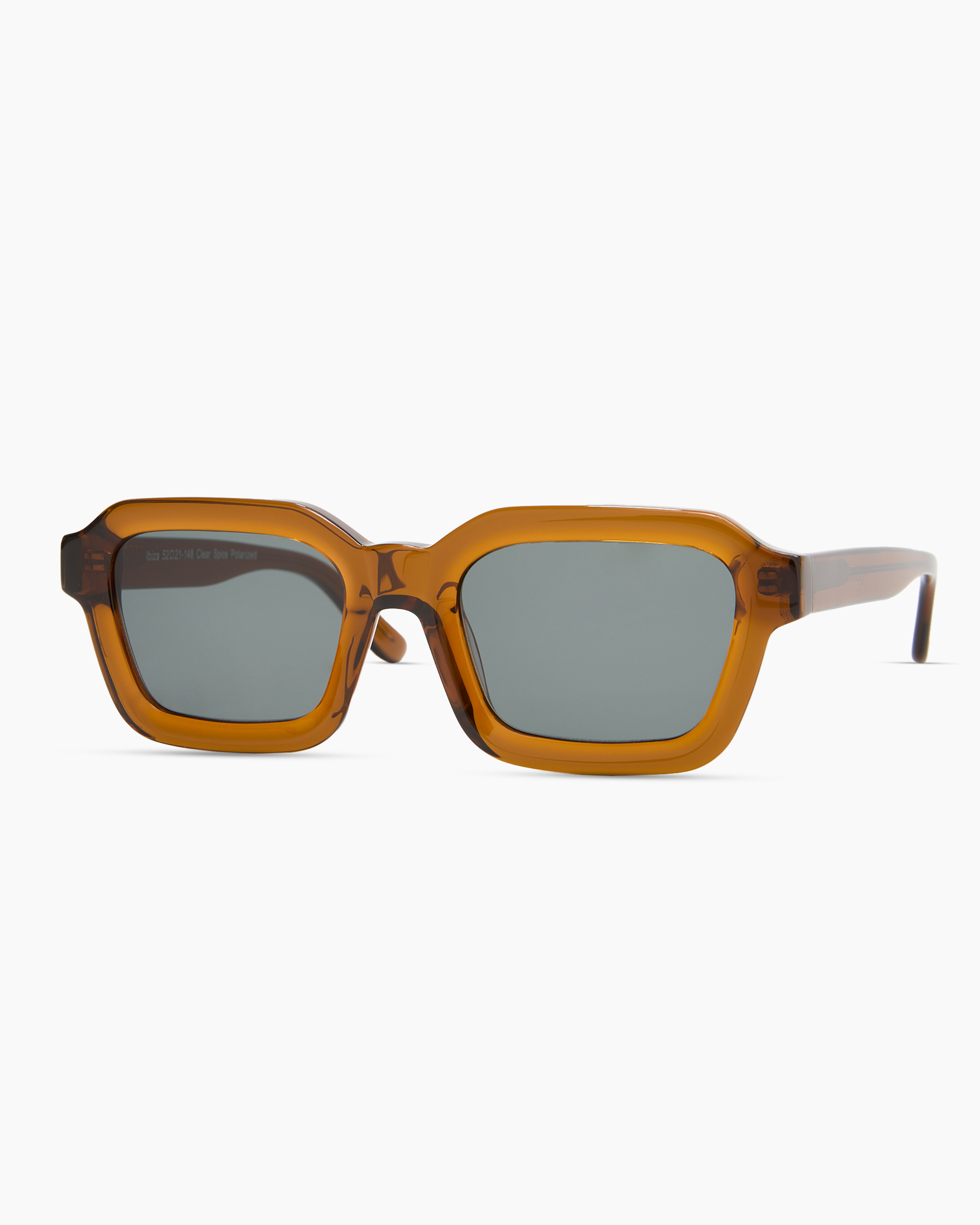 サングラス Sunglasses in Brown Acetate Brixton Polarized Acetate Sunglasses in Ginger Tortoise With