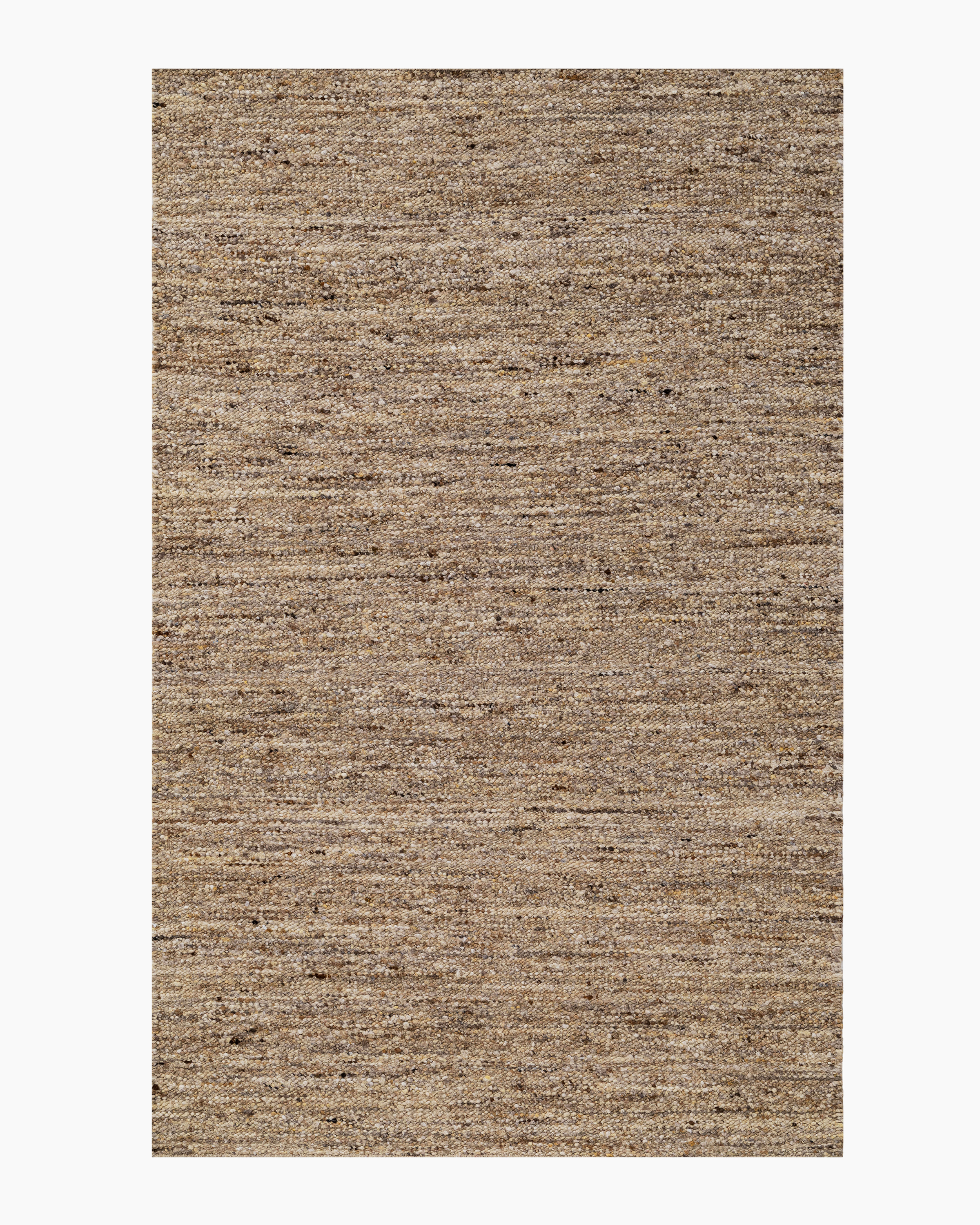 Natural Liam Handwoven Wool Boucle Rug