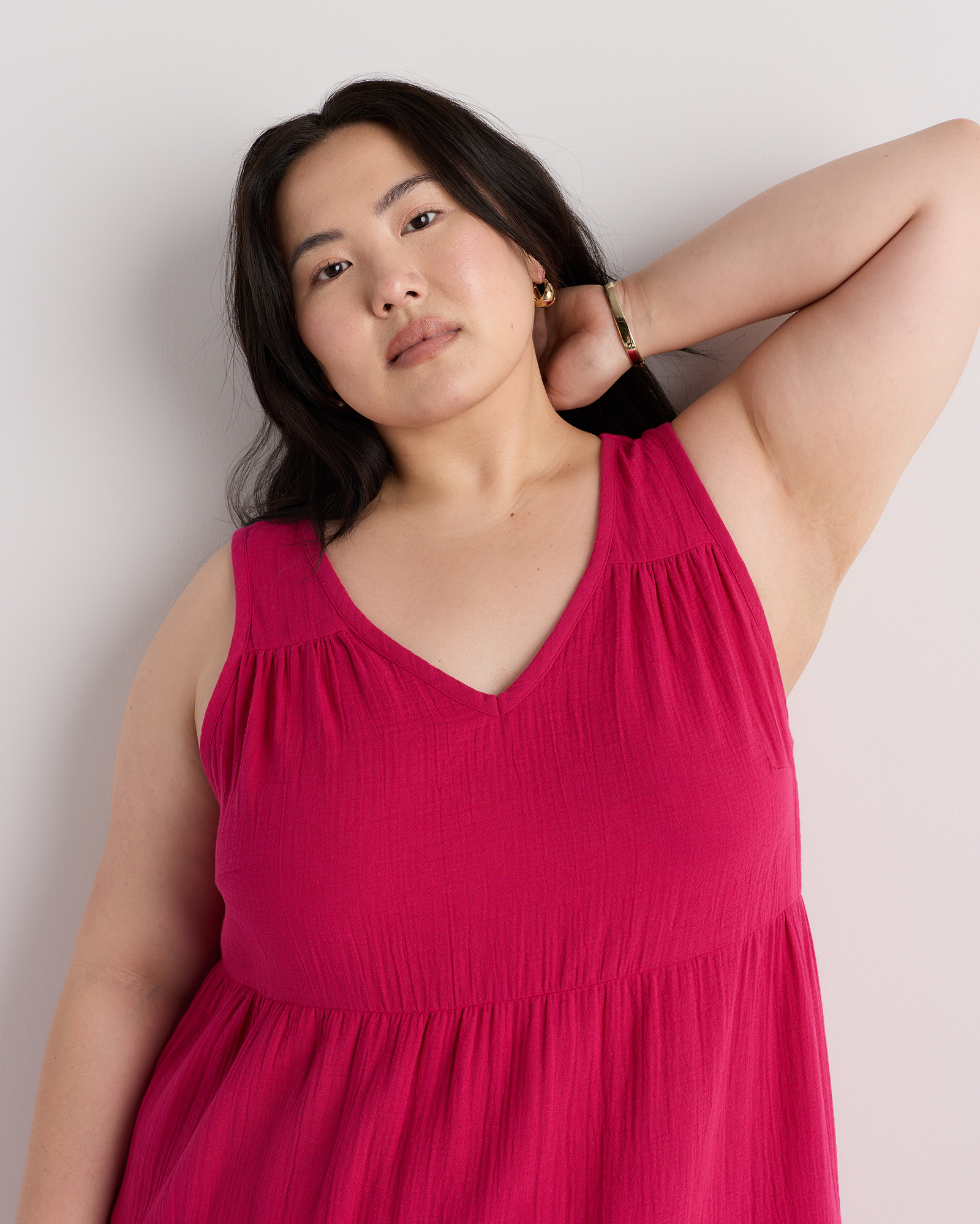 open lace back dress Hot Pink Sequin Dress