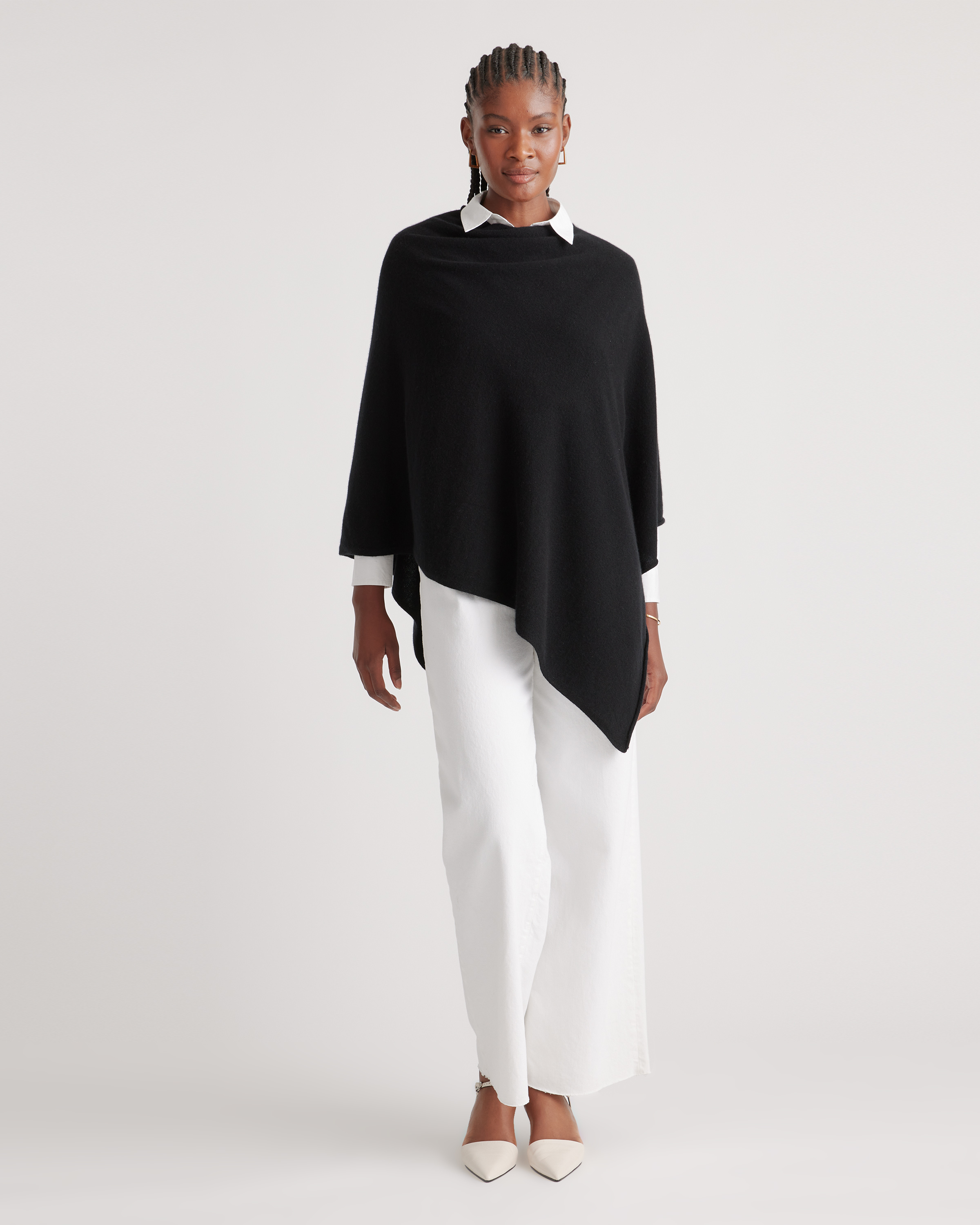 Mongolian Cashmere Poncho 