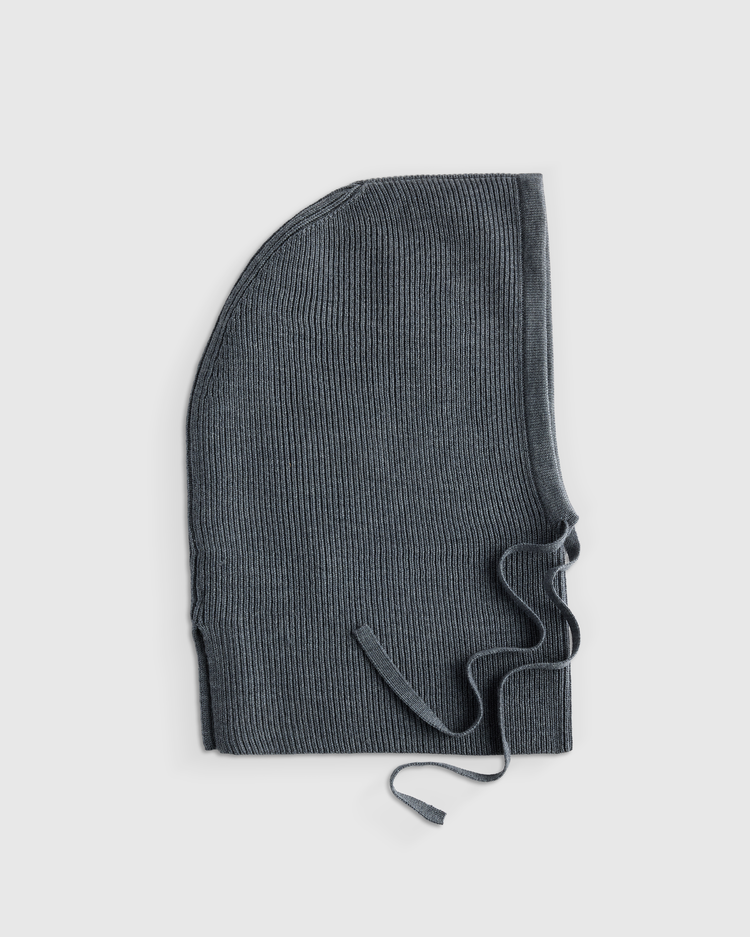 Charcoal 100% Merino Wool Balaclava