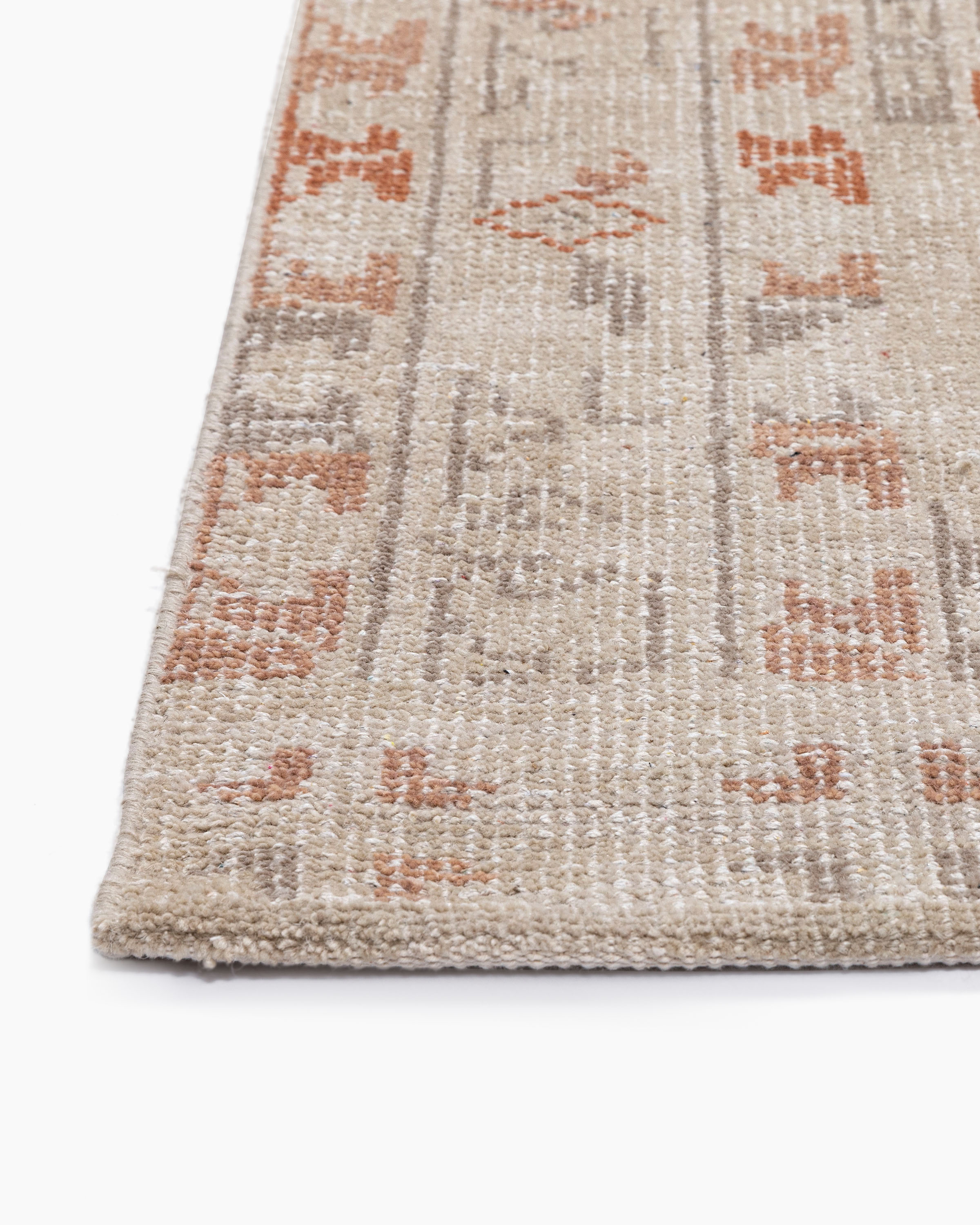 Loren Hand-Knotted Wool Rug - Thumbnail 4