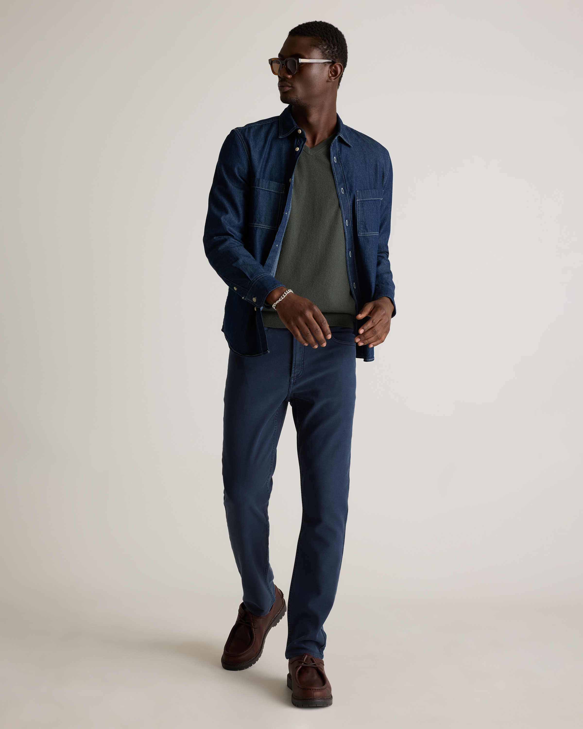 French Terry 5-Pocket Pants