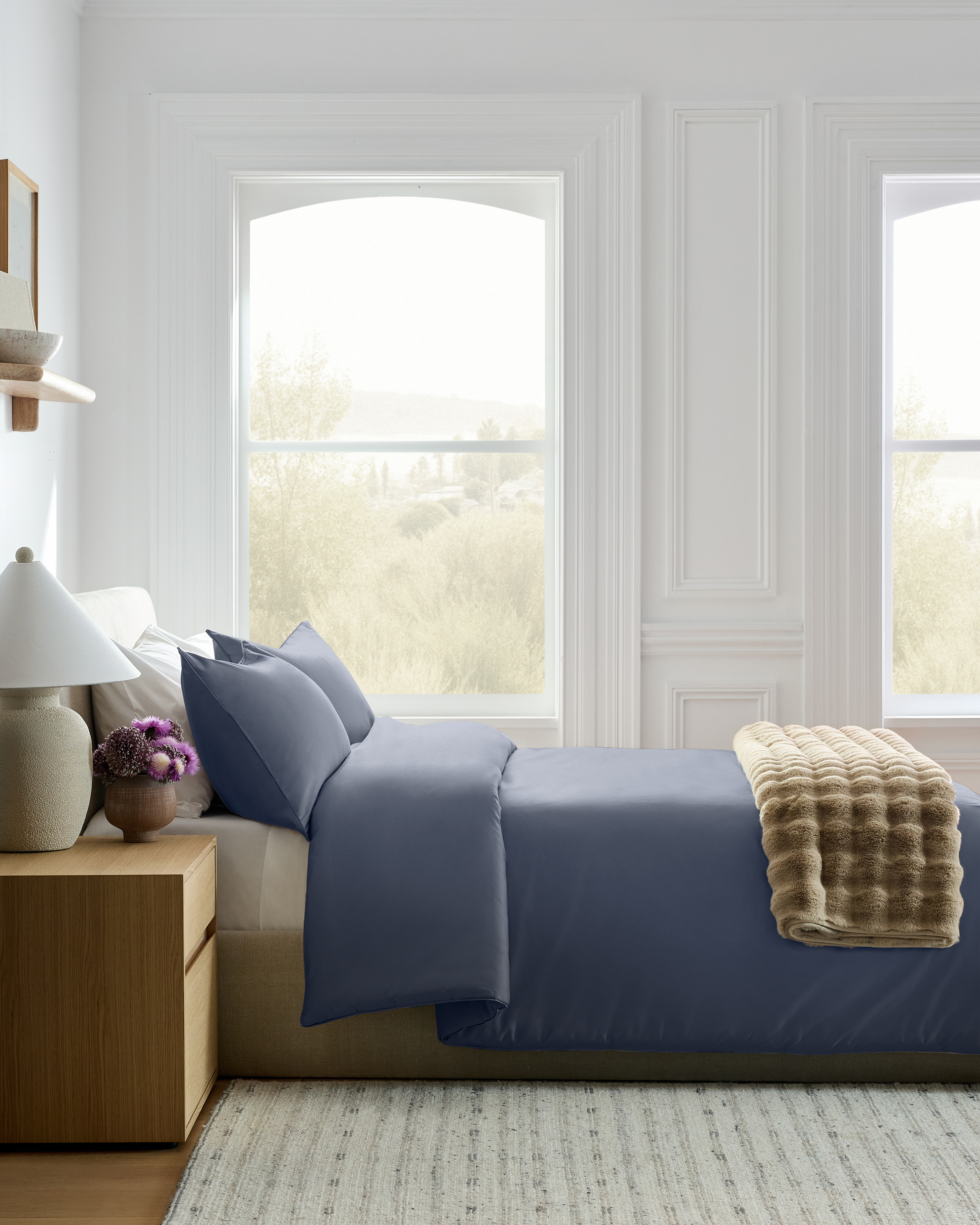 Mineral Organic Cotton Sateen Comforter