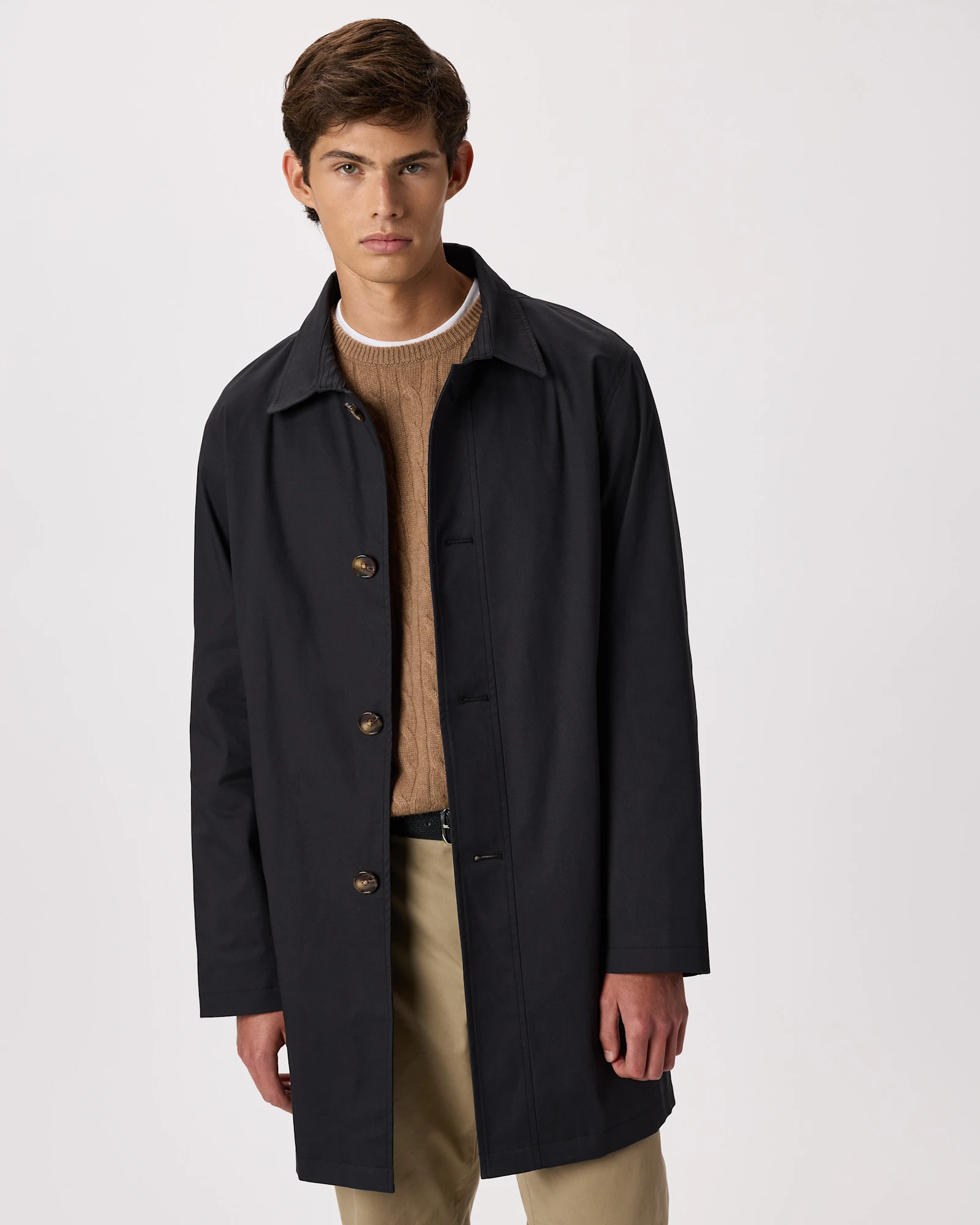 Men's Comfort Stretch Trench Coat