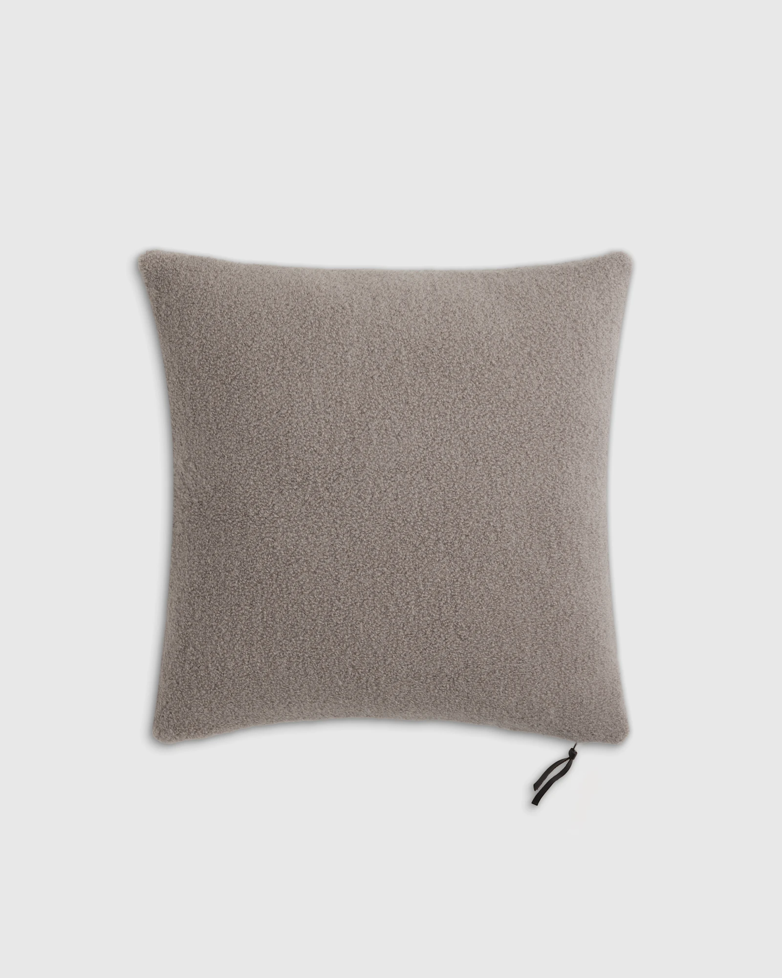 Alpaca Boucle Pillow Cover - Heather Grey, 20x20