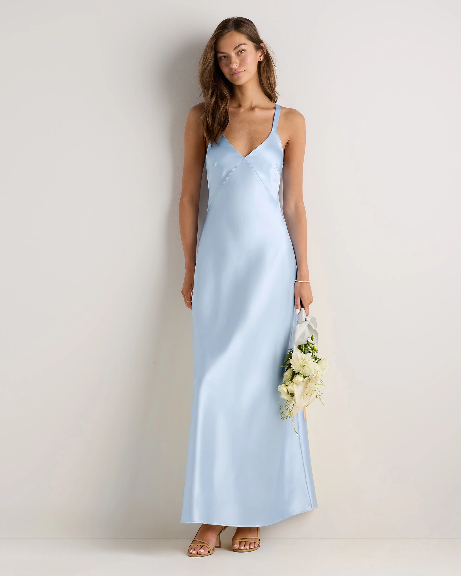 Bianca Stretch Satin Dress