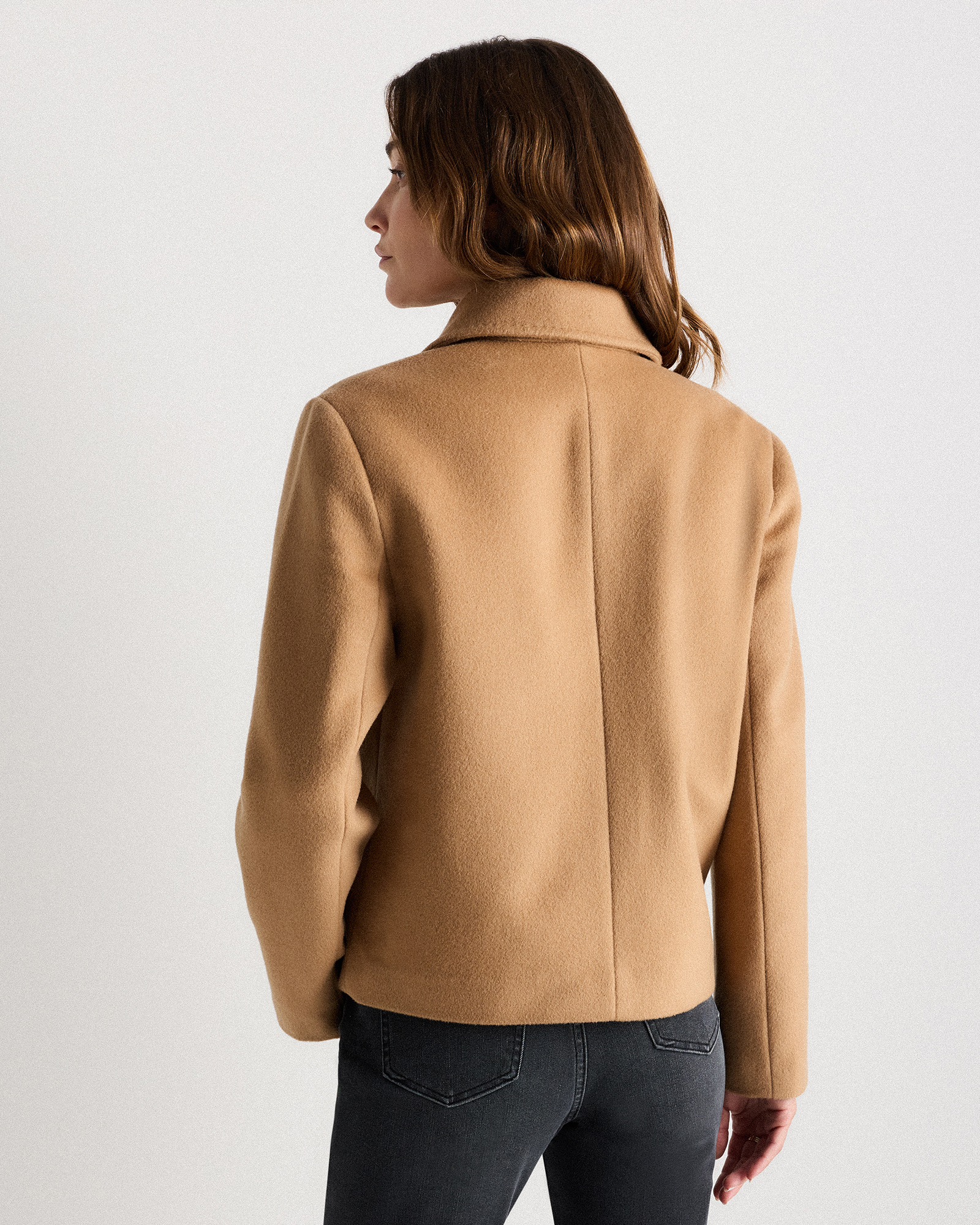ジャケット・アウター WOOL CASHMERE SHORT COAT Wool Cashmere Short Coat