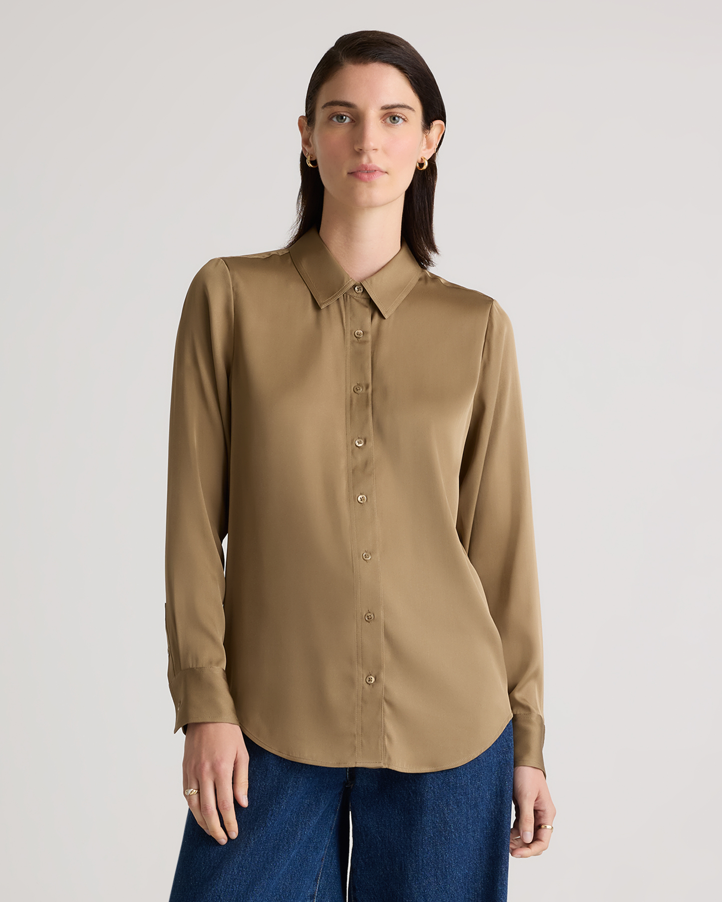 Dogwood Washable Stretch Silk Blouse