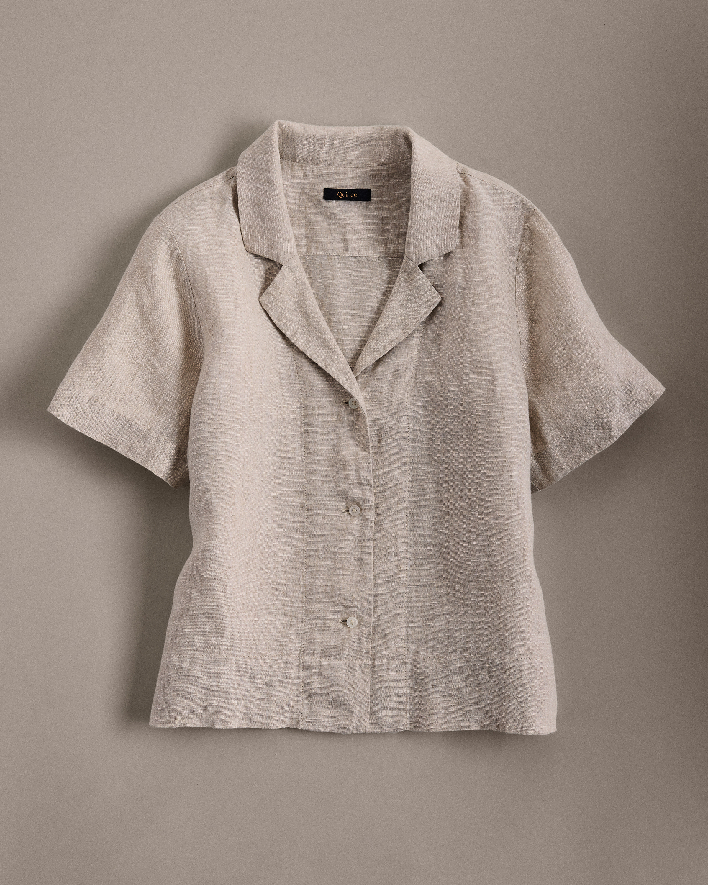 Flax 100% European Linen Short Sleeve Shirt