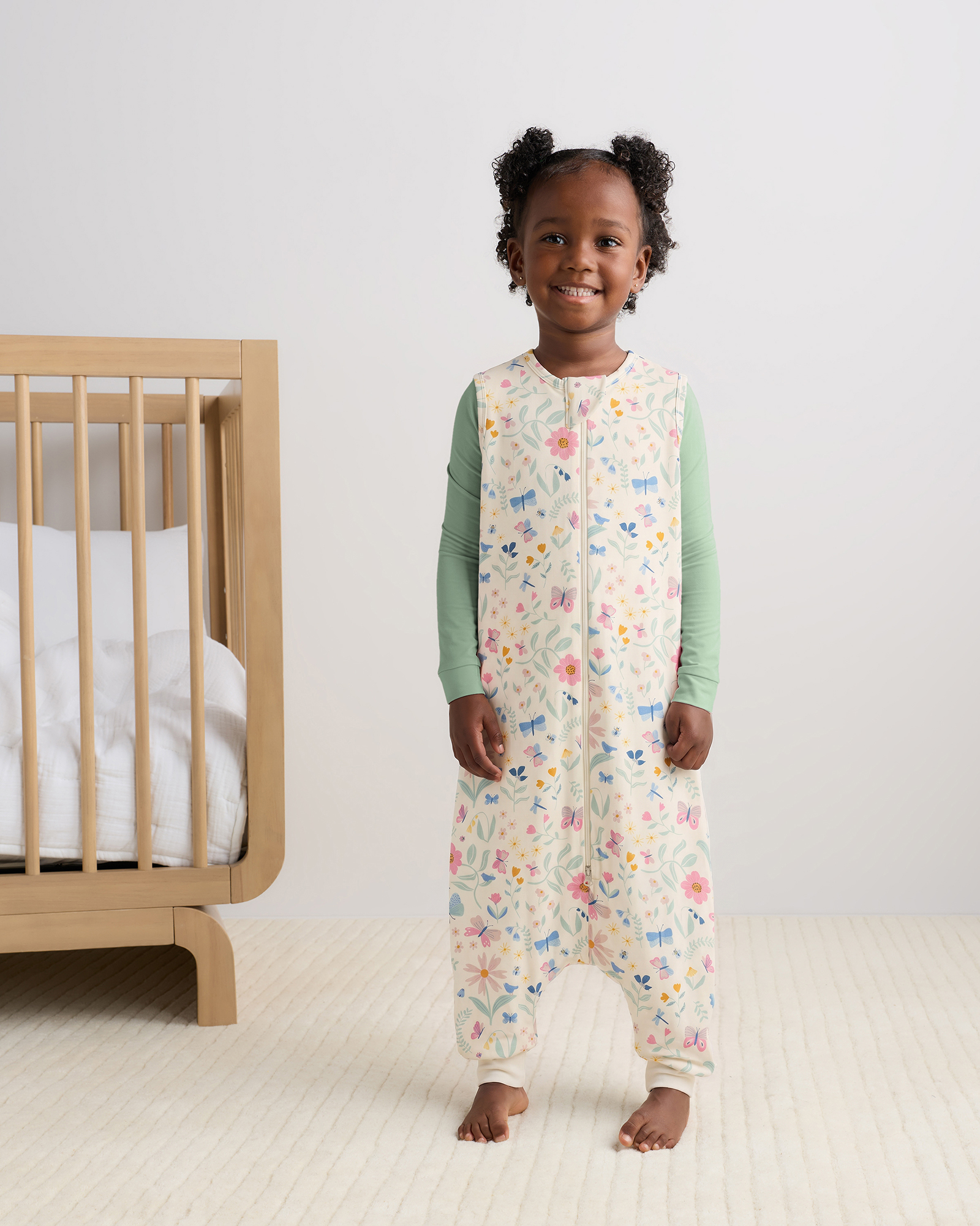 Wildflower Dreams Bamboo Sleep Bag Walker 1.5 TOG