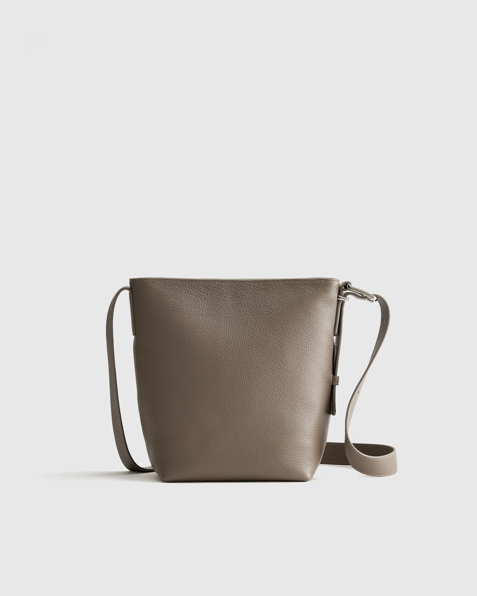 Claire Leather Bucket Crossbody