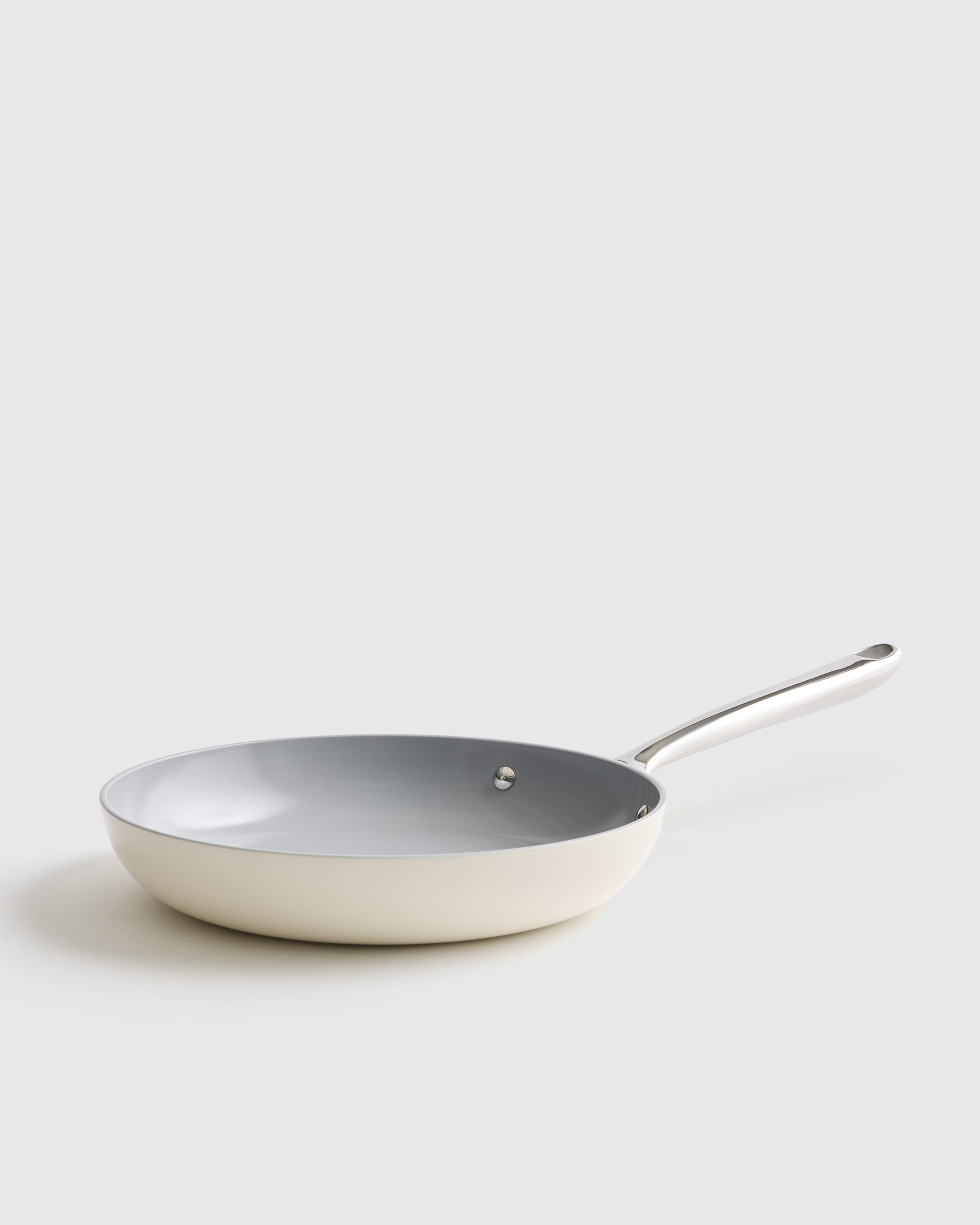 Ivory Ceramic Nonstick 10" Frying Pan
