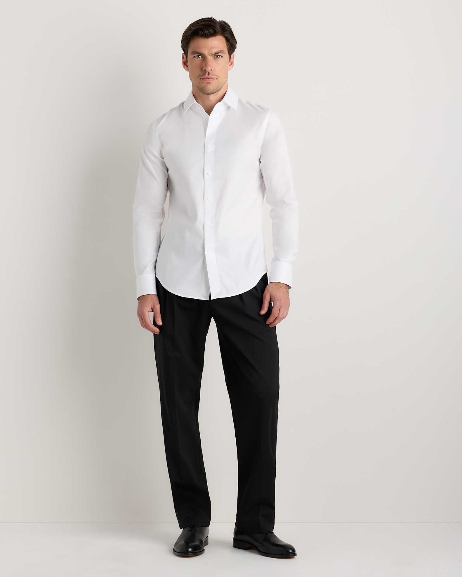 Men's Organic Cotton Oxford Non-Iron Dress Shirt - Slim Fit Men's Organic Cotton Oxford Non-Iron Dress Shirt - Slim Fit