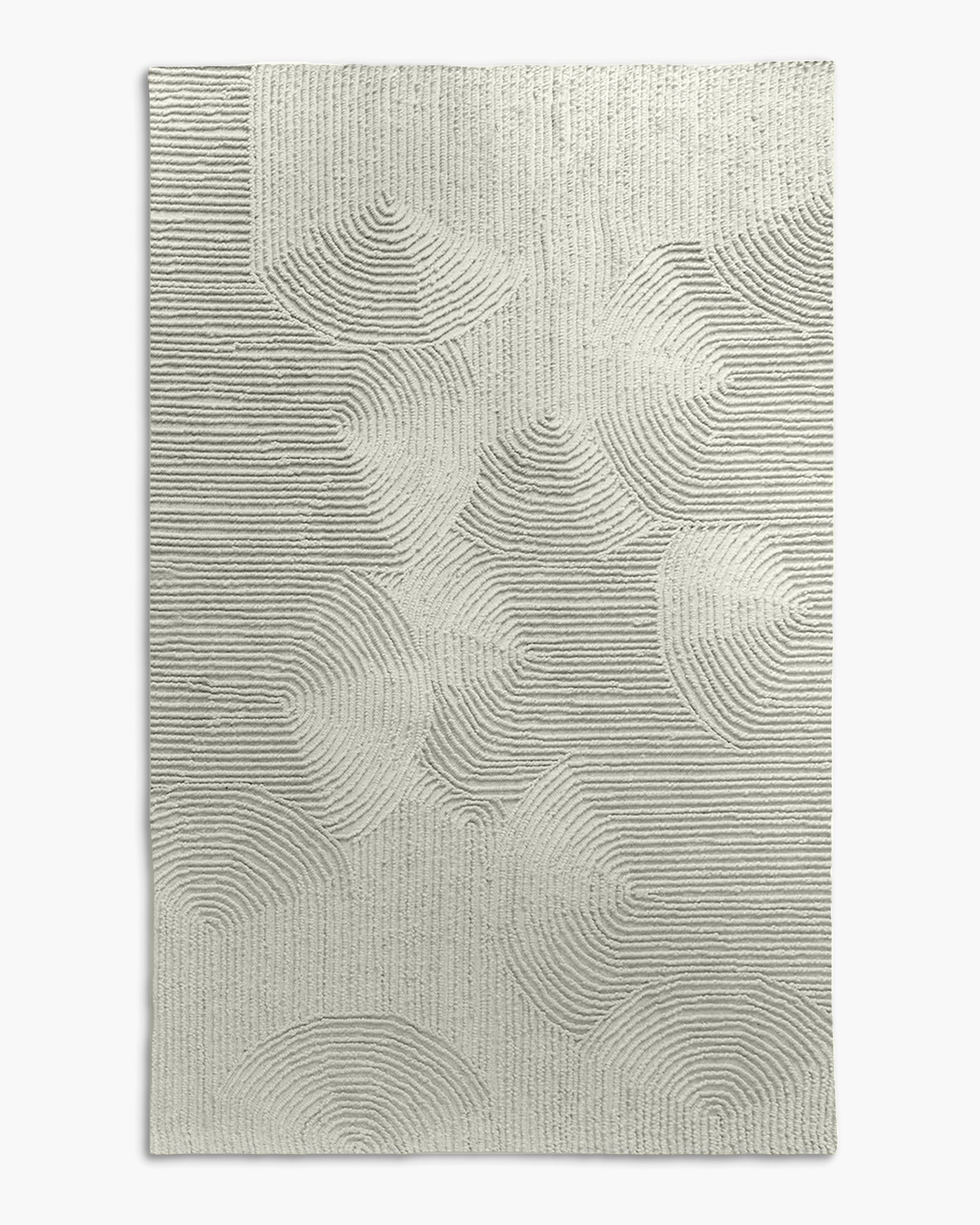 Ivory Asher Tufted Wool Rug