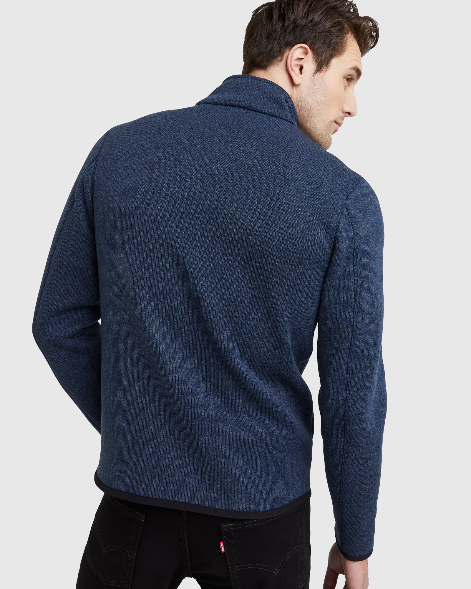 Full Zip Sweater Fleece Jacket - 13649826480239