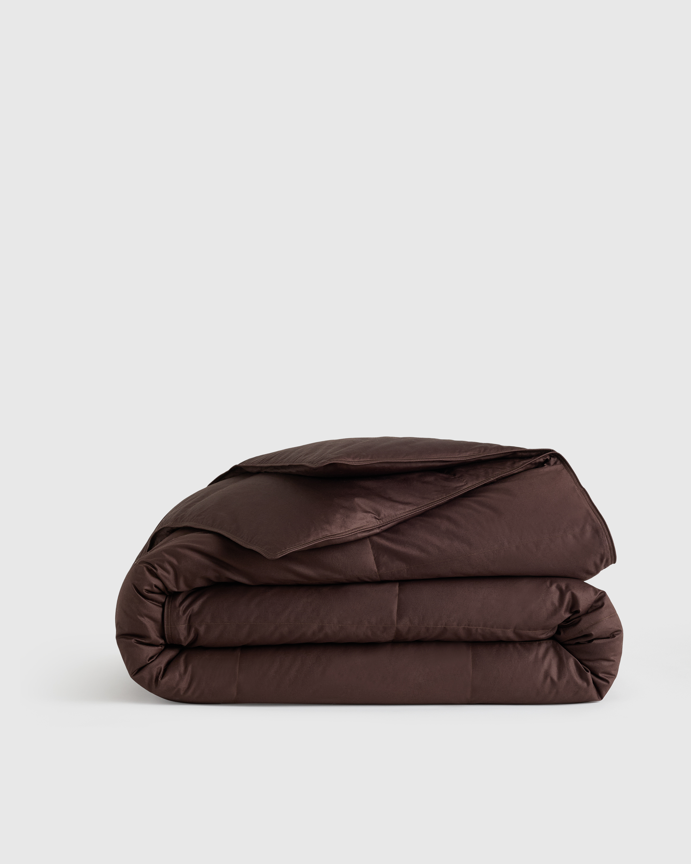 Espresso Premium Sateen Down Comforter