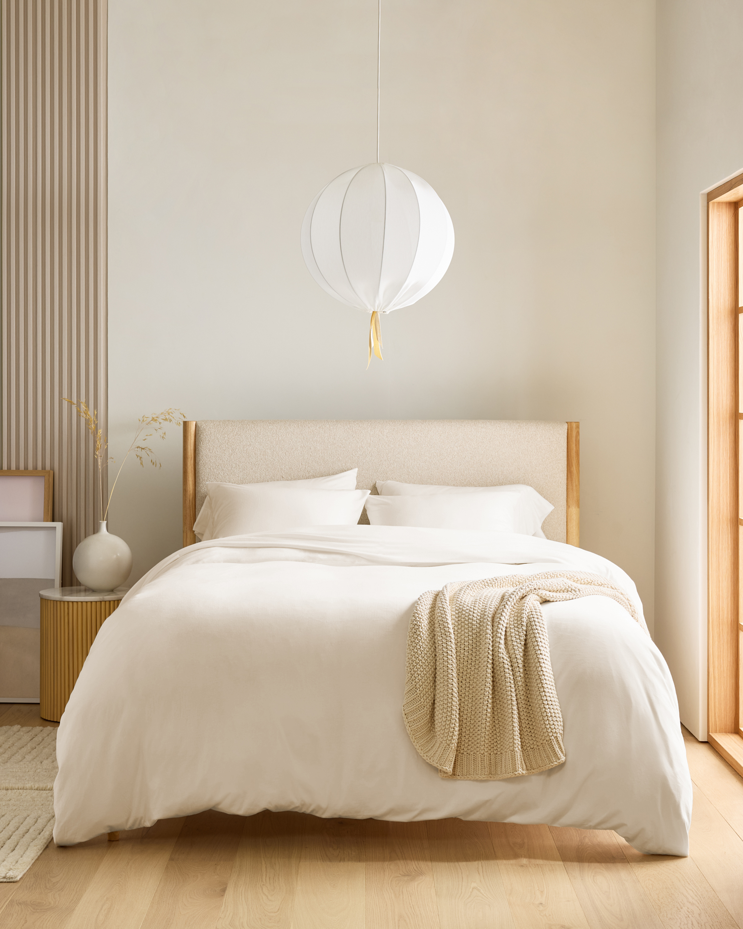 Natural Organic Jersey Duvet Cover Set