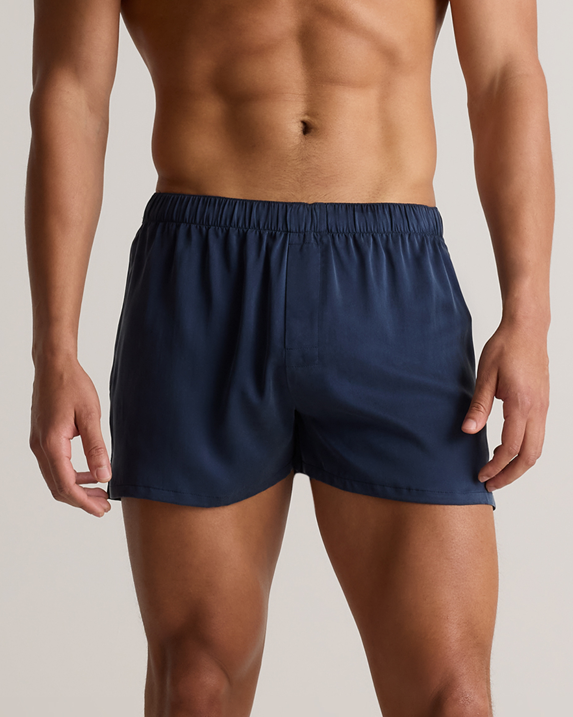 Indigo 100% Washable Silk Boxer