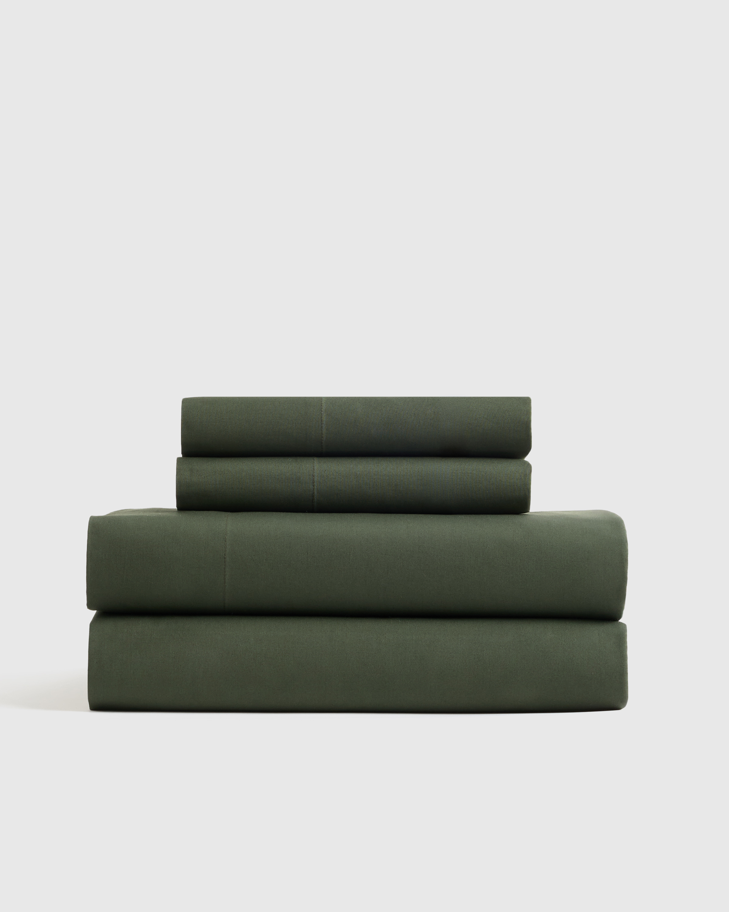 Pine Organic Crisp Percale Sheet Set