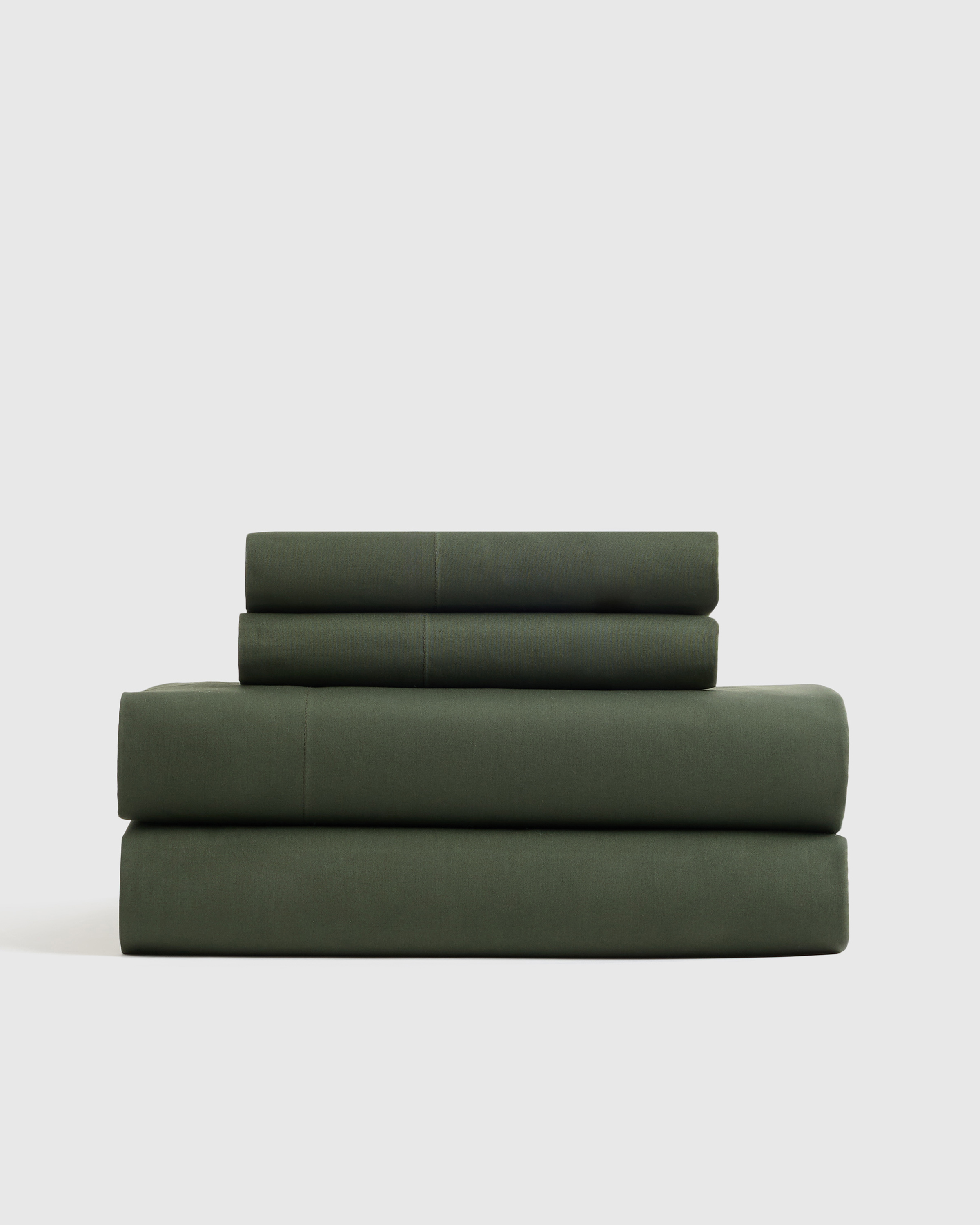 Pine Organic Crisp Percale Sheet Set