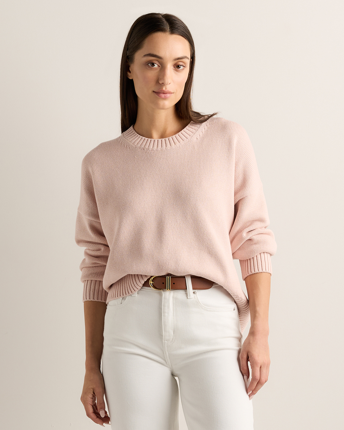Mongolian Cashmere Polo Sweater