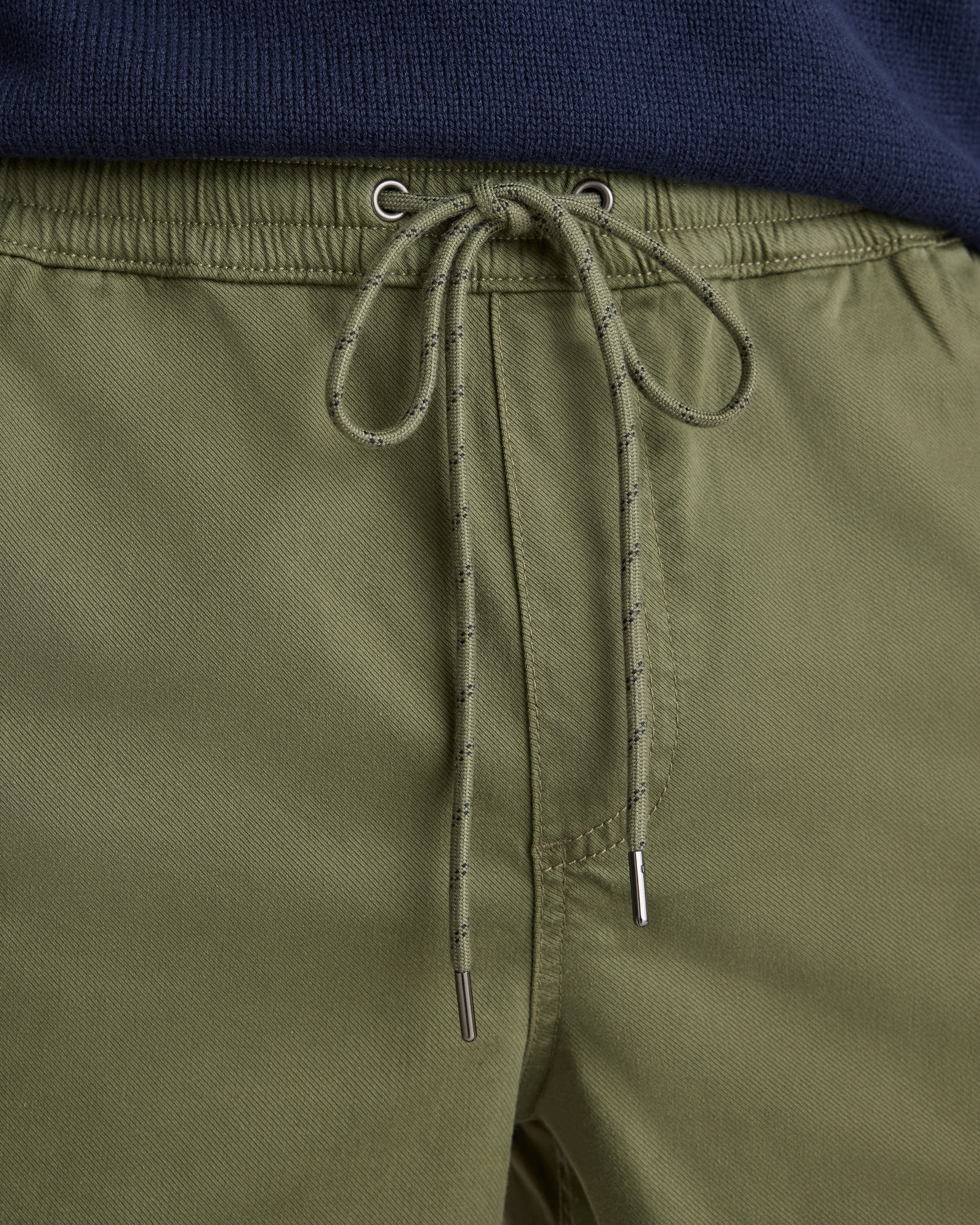 Men's Organic Cotton Drawstring Weekend Chino Short