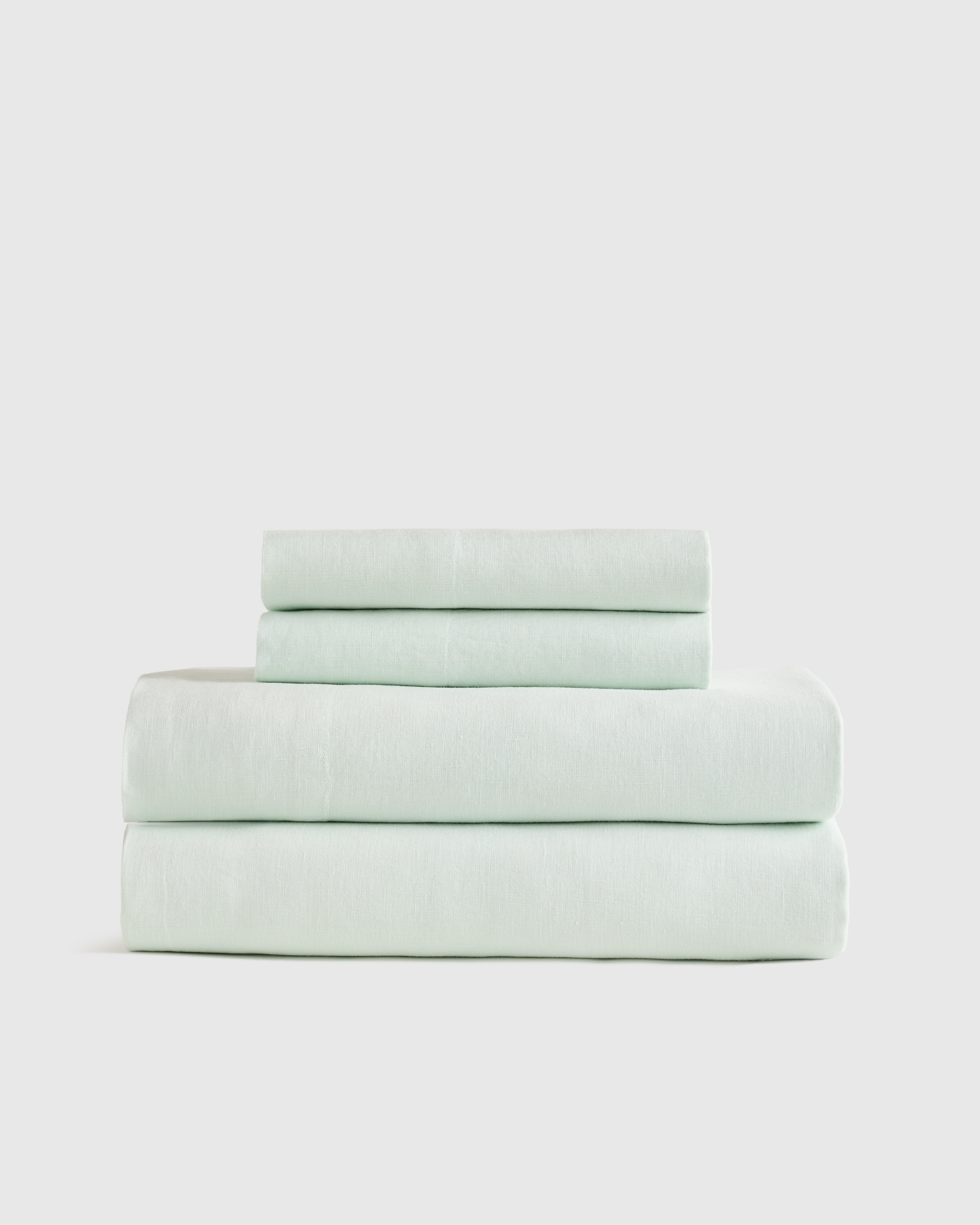 Mint European Linen Sheet Set
