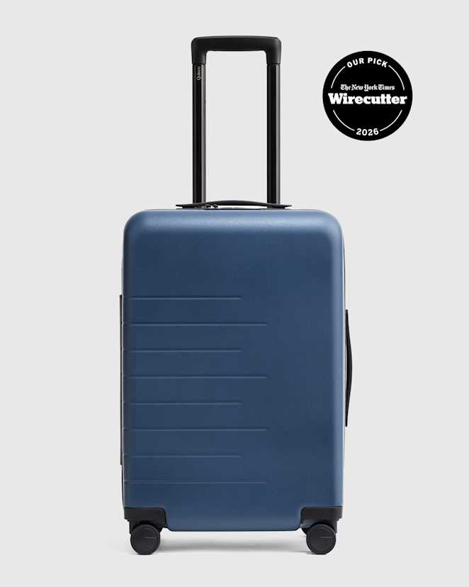 Navy Carry-On Suitcase
