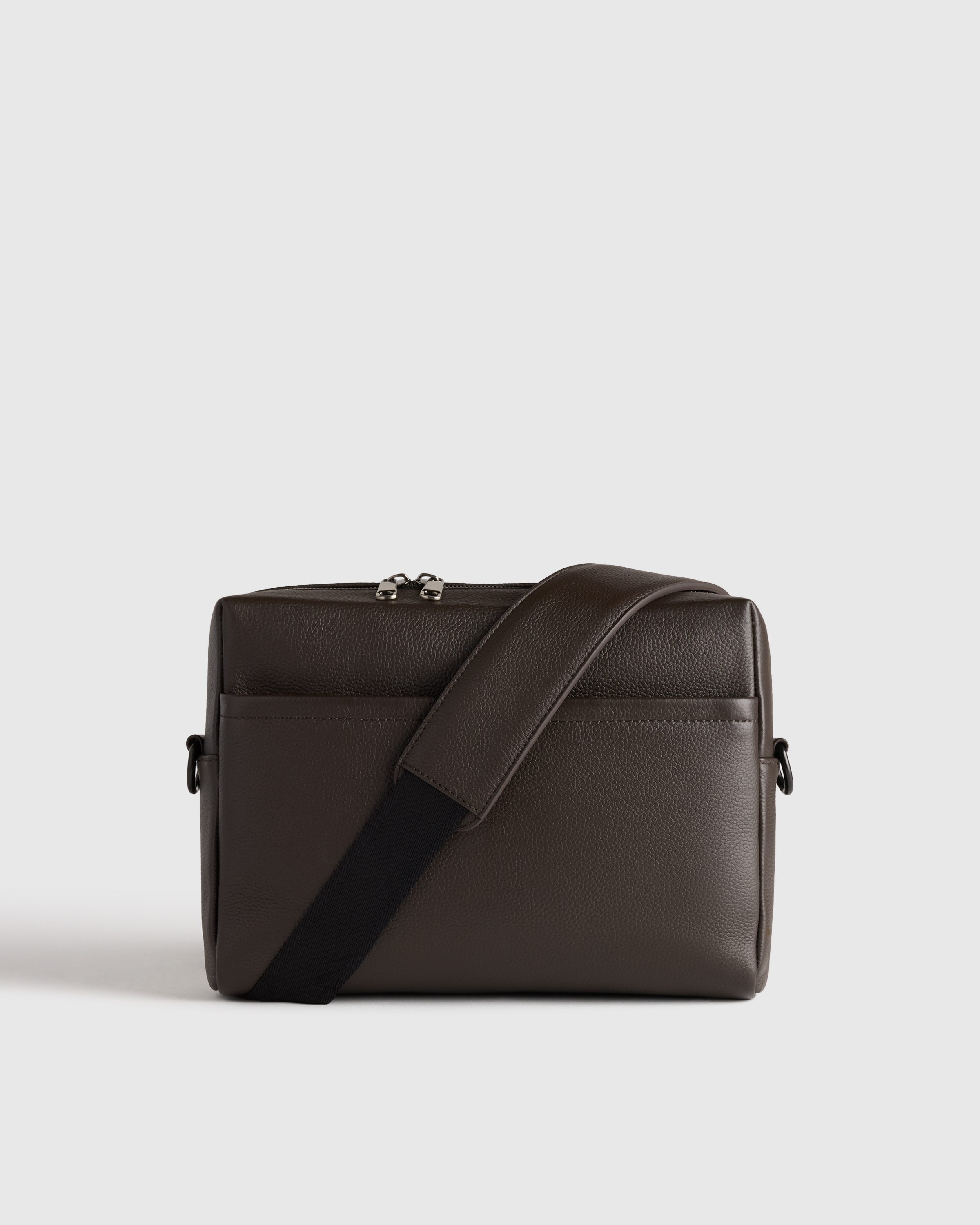 Hickory Excursion Italian Leather Messenger Bag