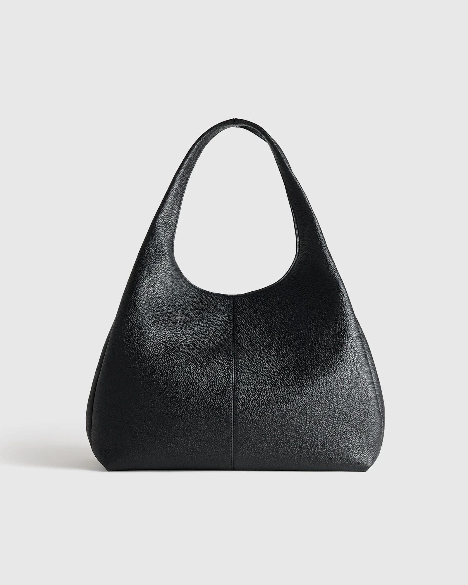 Italian Leather Triple Compartment Shoulder Bag