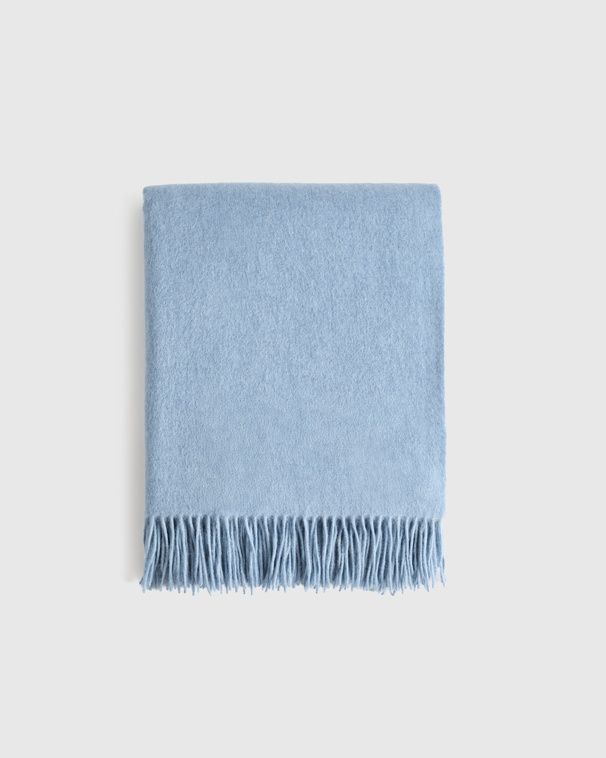 Quince Cashmere Throw | Quince in Faded Denim