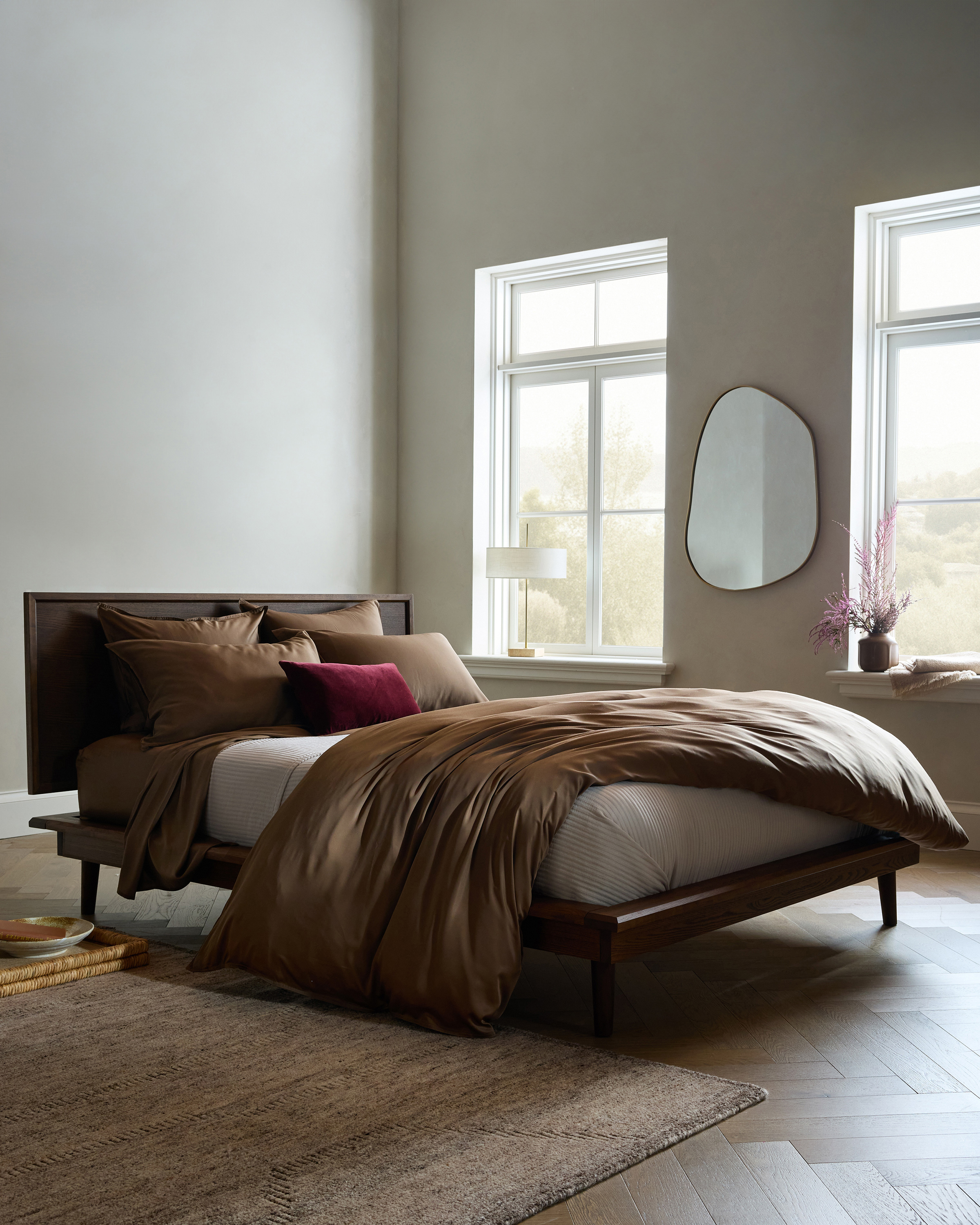 Bamboo Sheet Set - Walnut, Queen