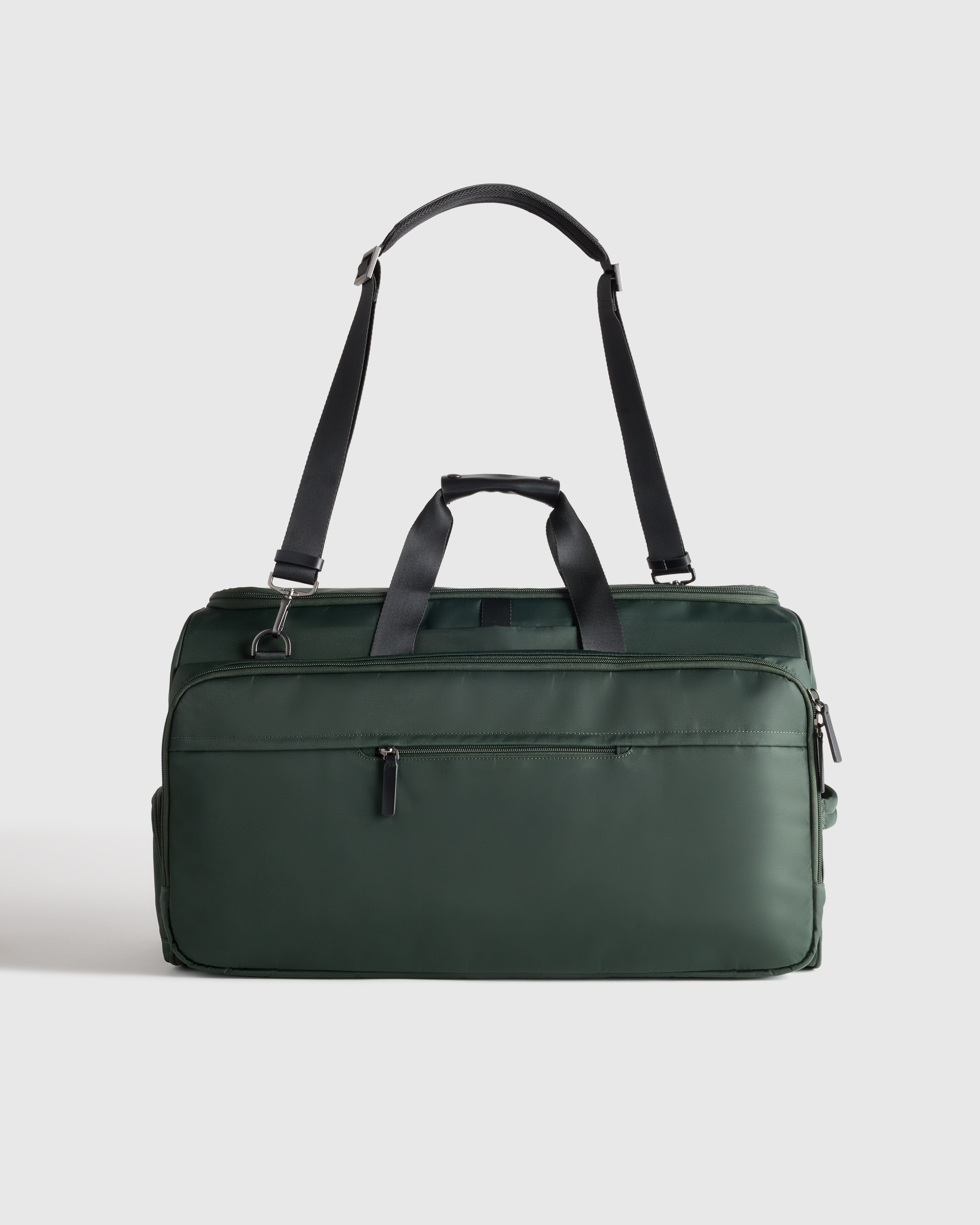 Dark Green Voyage Nylon Garment Duffle