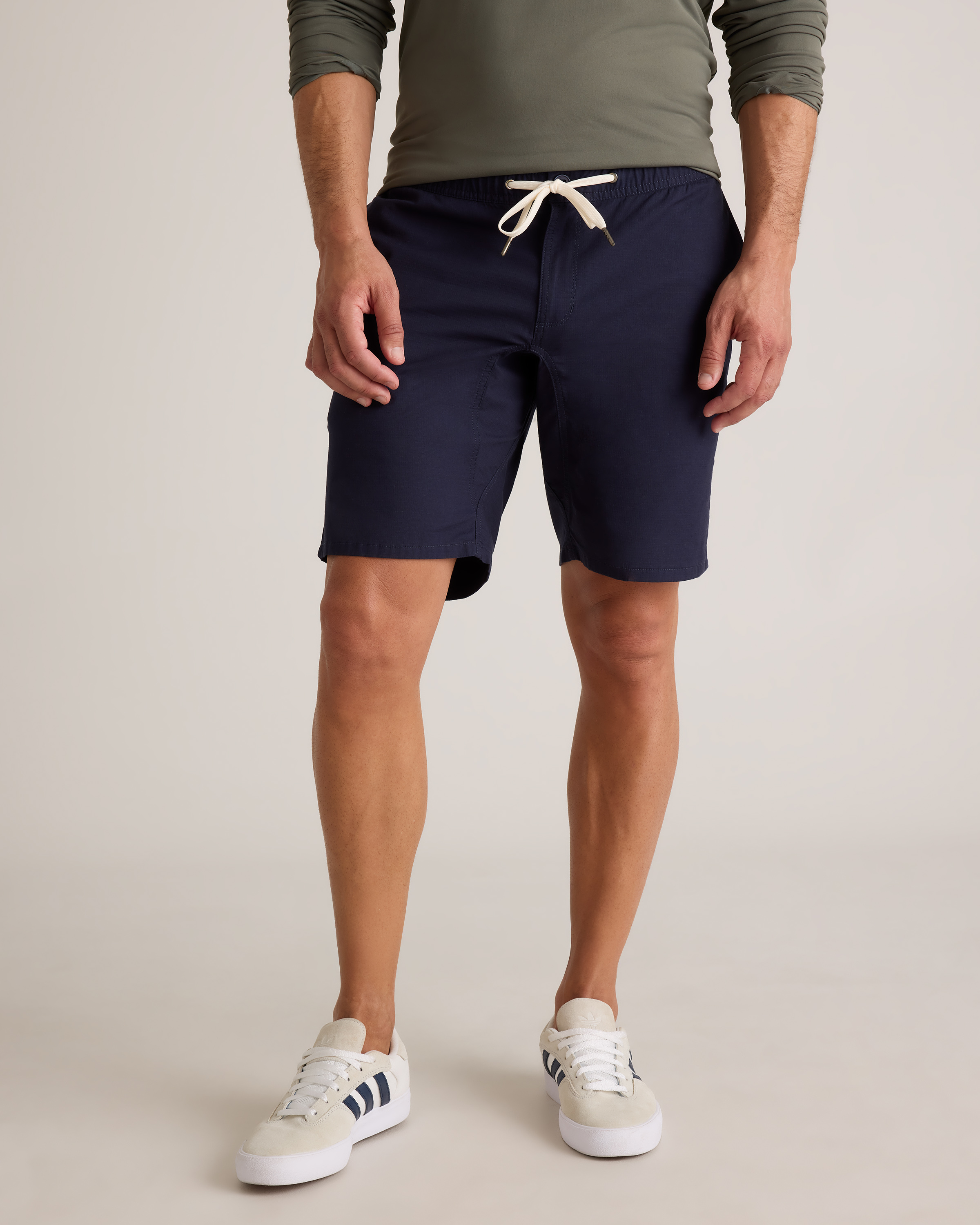 値下げ‼️THM   Rip stop shorts   Navy Organic Stretch Ripstop Shorts - 10