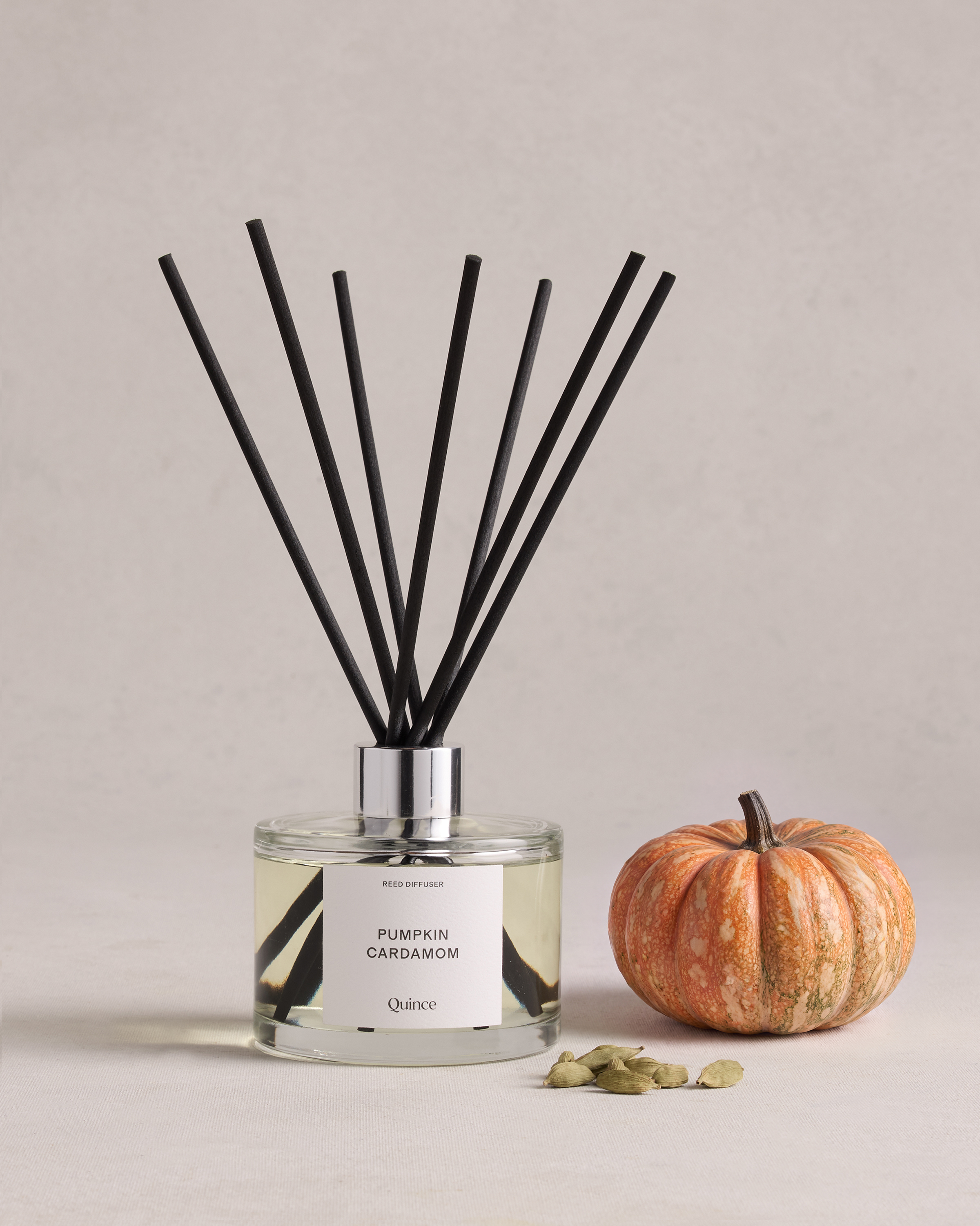 No Color Pumpkin Cardamom Reed Diffuser