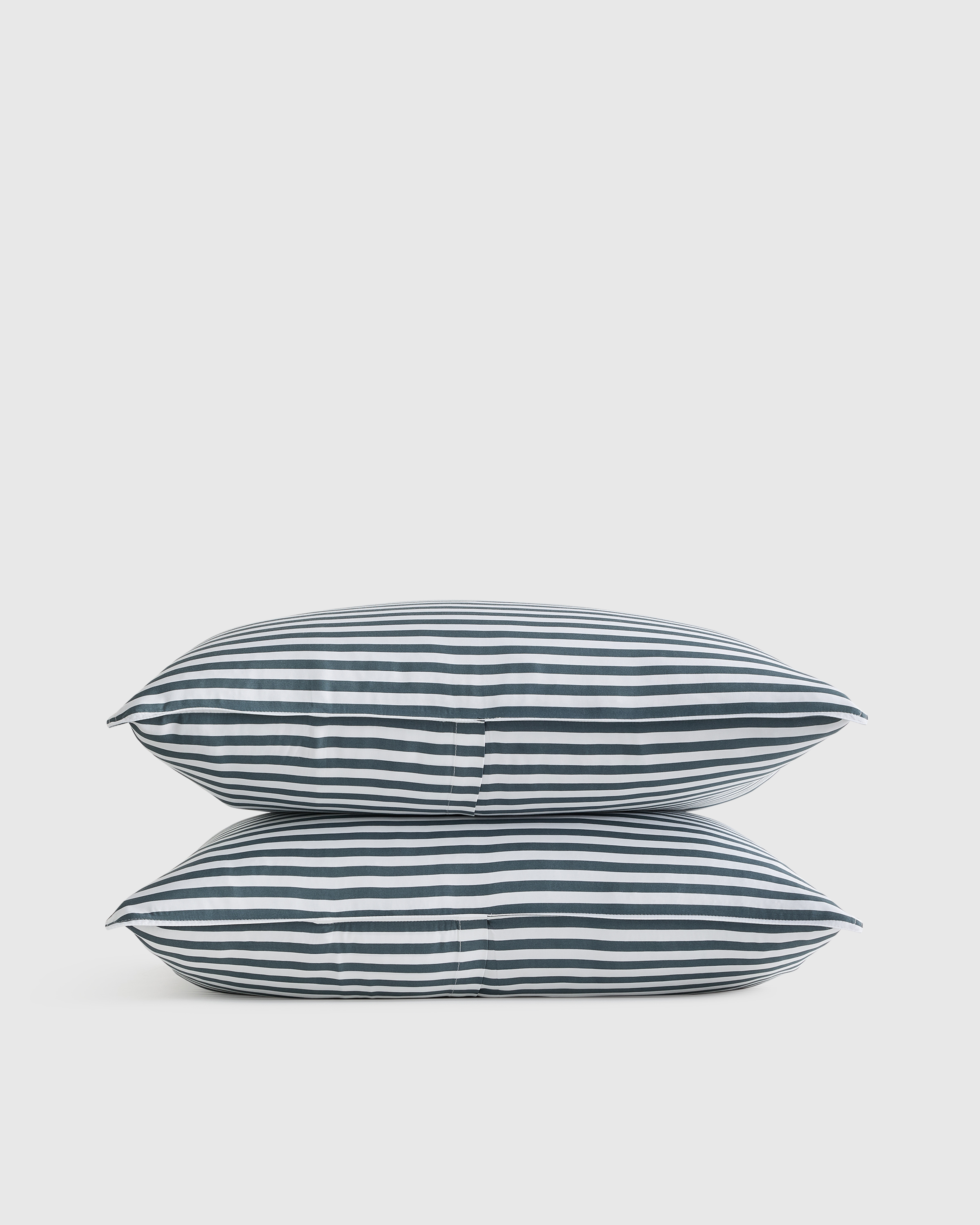 Tailored Stripe Nightfall Bamboo Sham Set