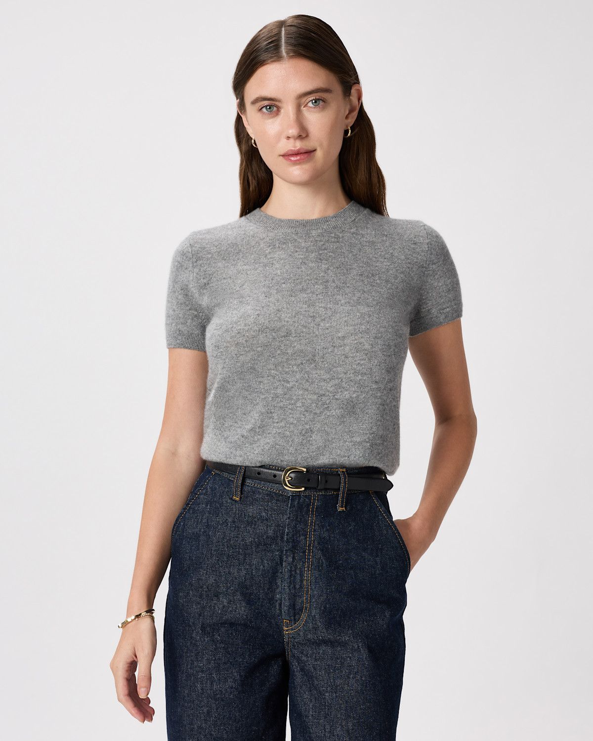 Quince Mongolian Cashmere Tee
