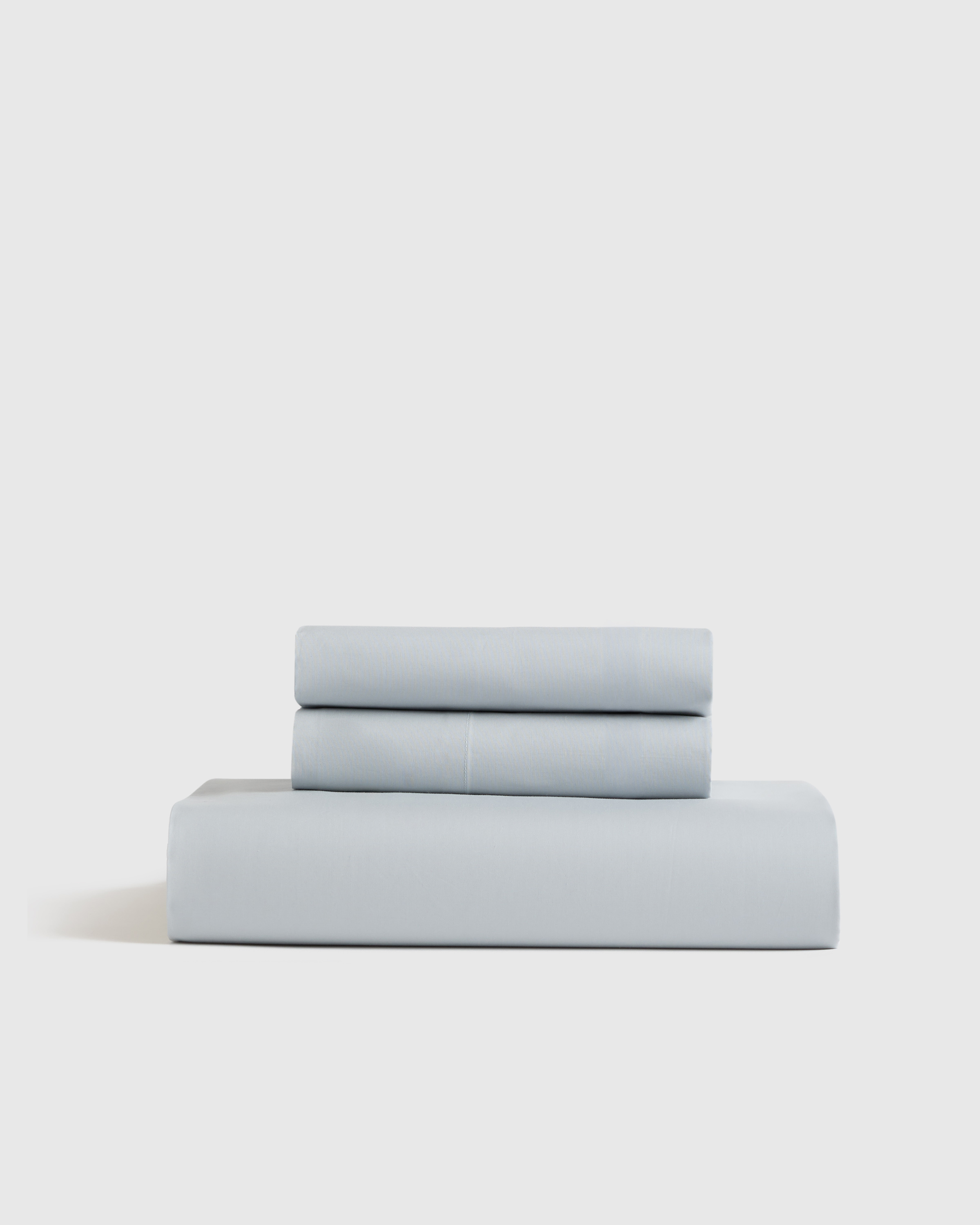 Sky Blue Ensemble de draps contours en percale biologique frais