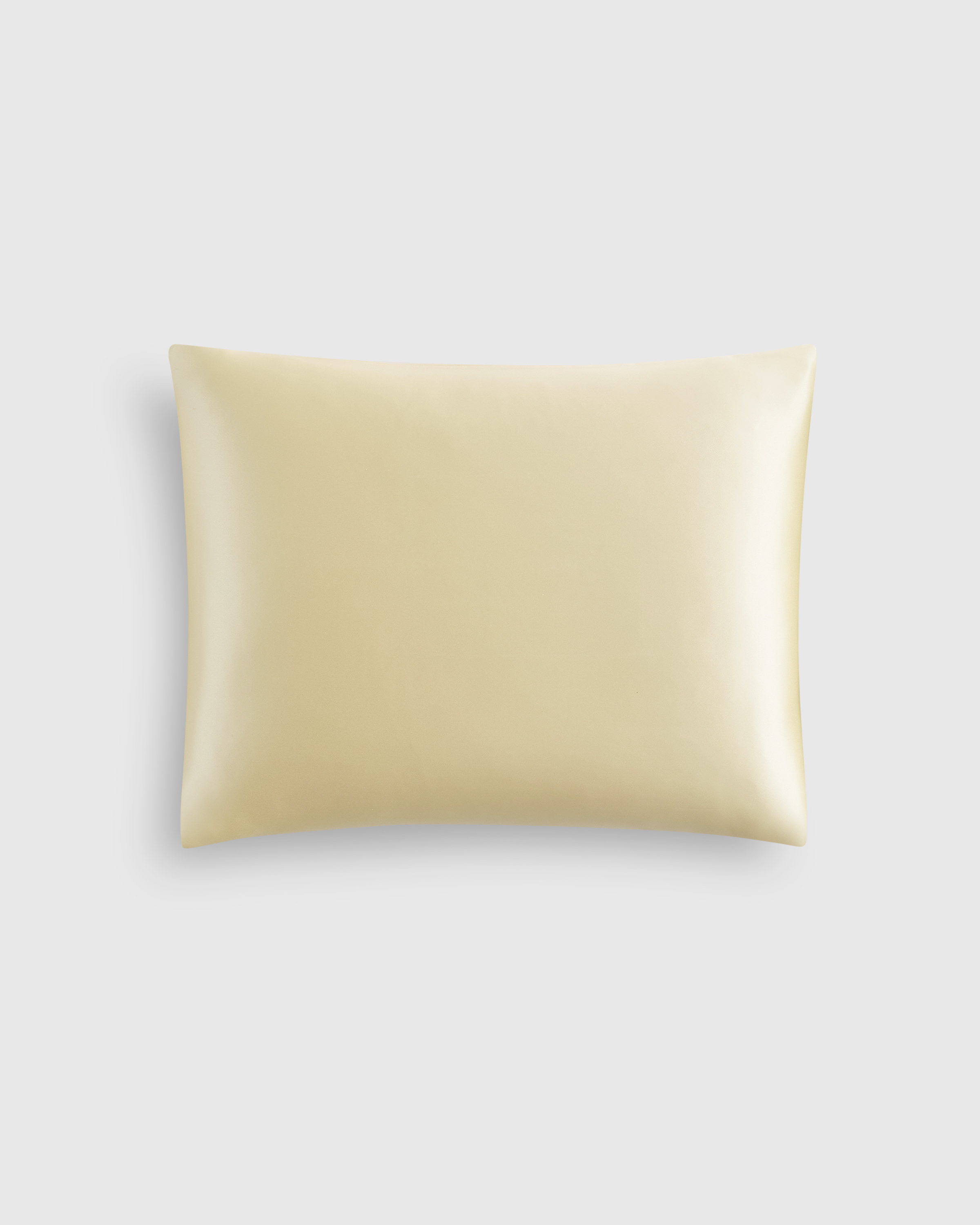 Butter Yellow 100% Mulberry Silk Pillowcase