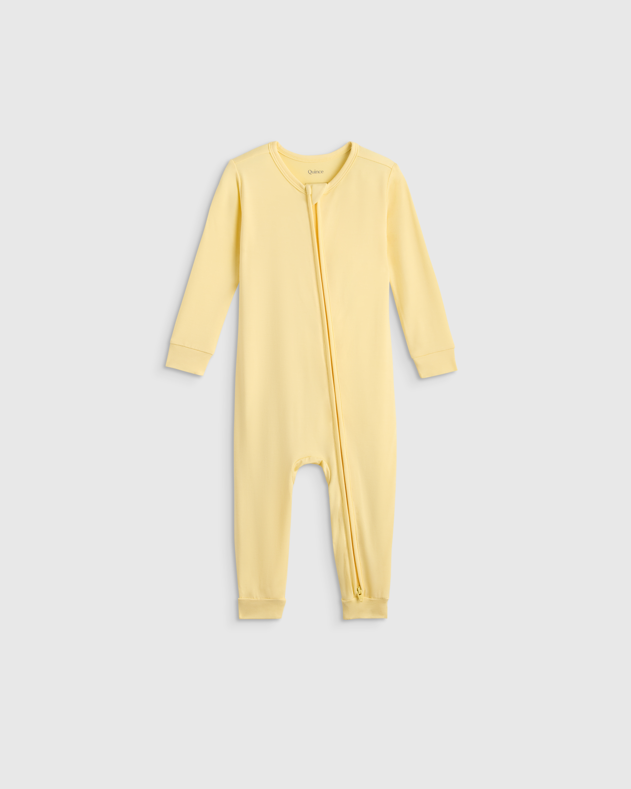 Banana Cream Bamboo One Piece Pajama