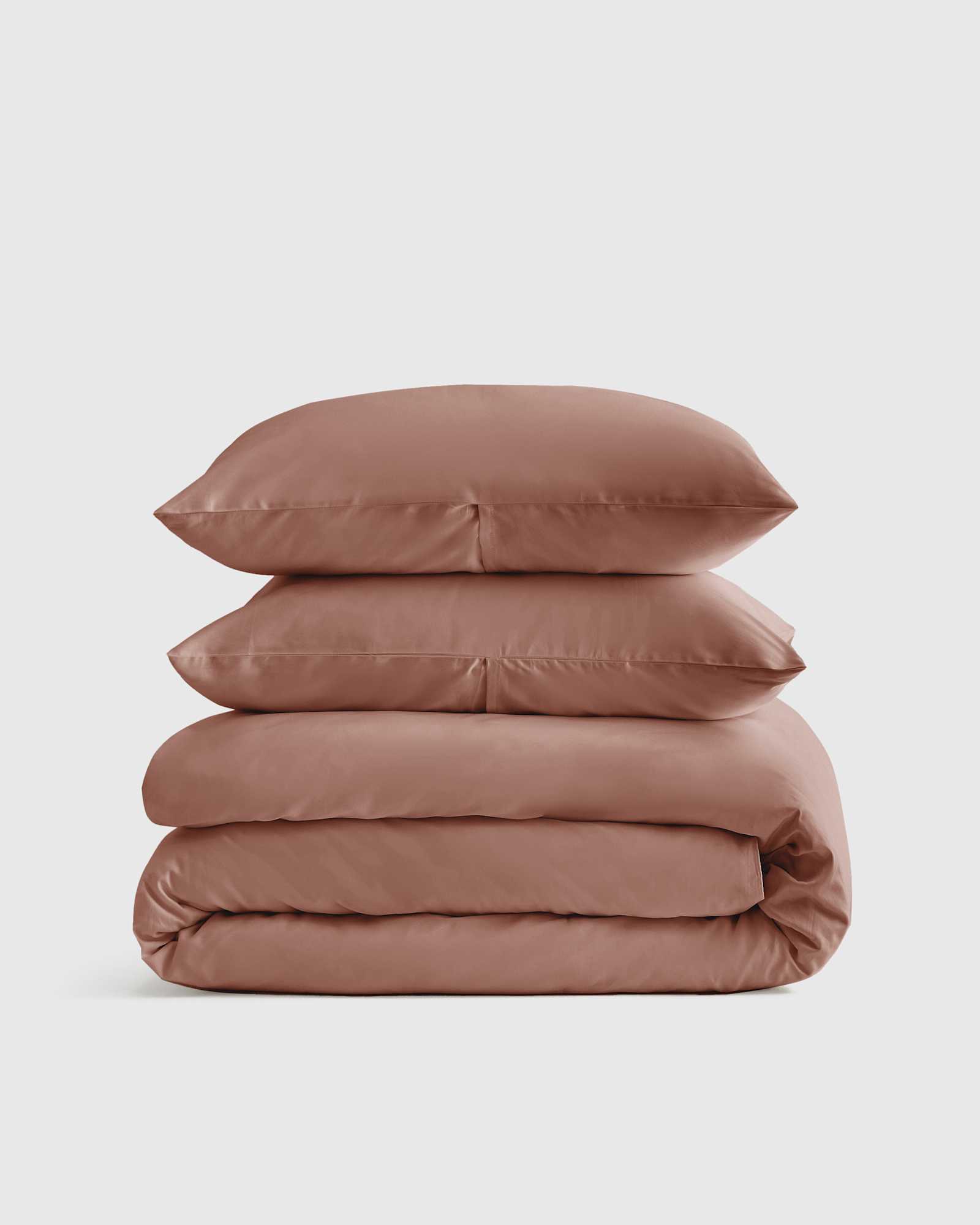 Sateen Clay duvet set