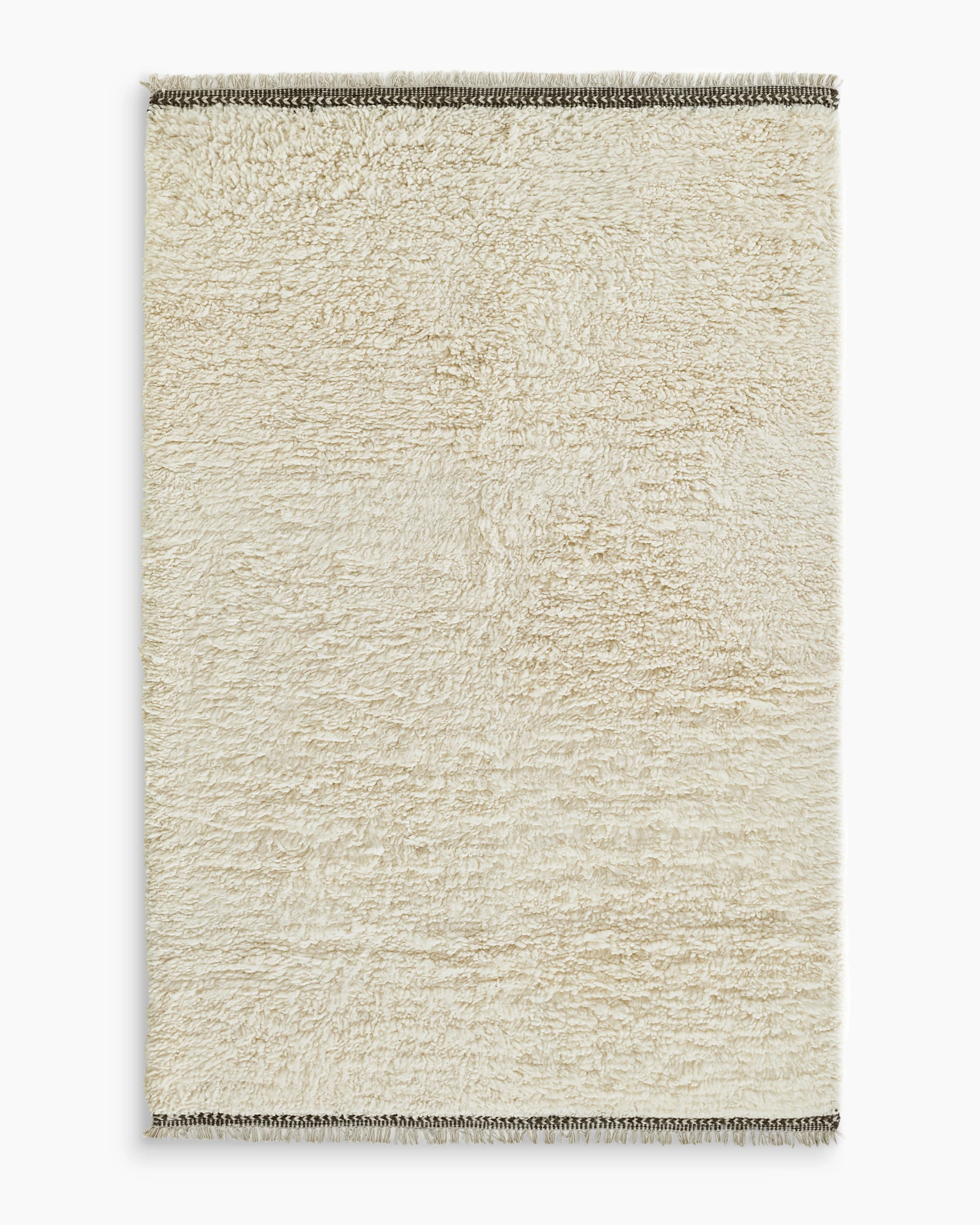 Dover Wool Shag Rug - Ivory