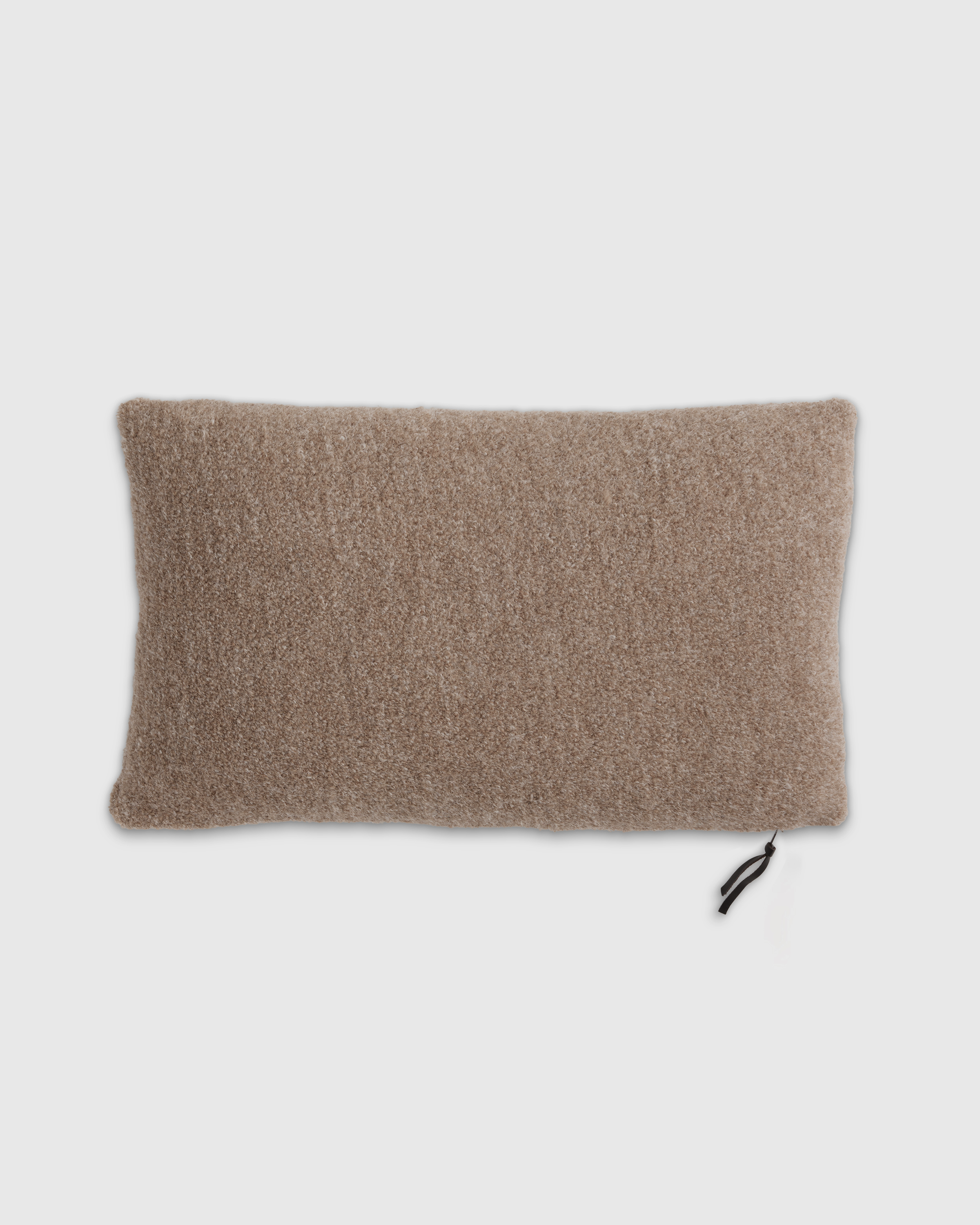 Heather Oatmeal Alpaca Boucle Pillow Cover